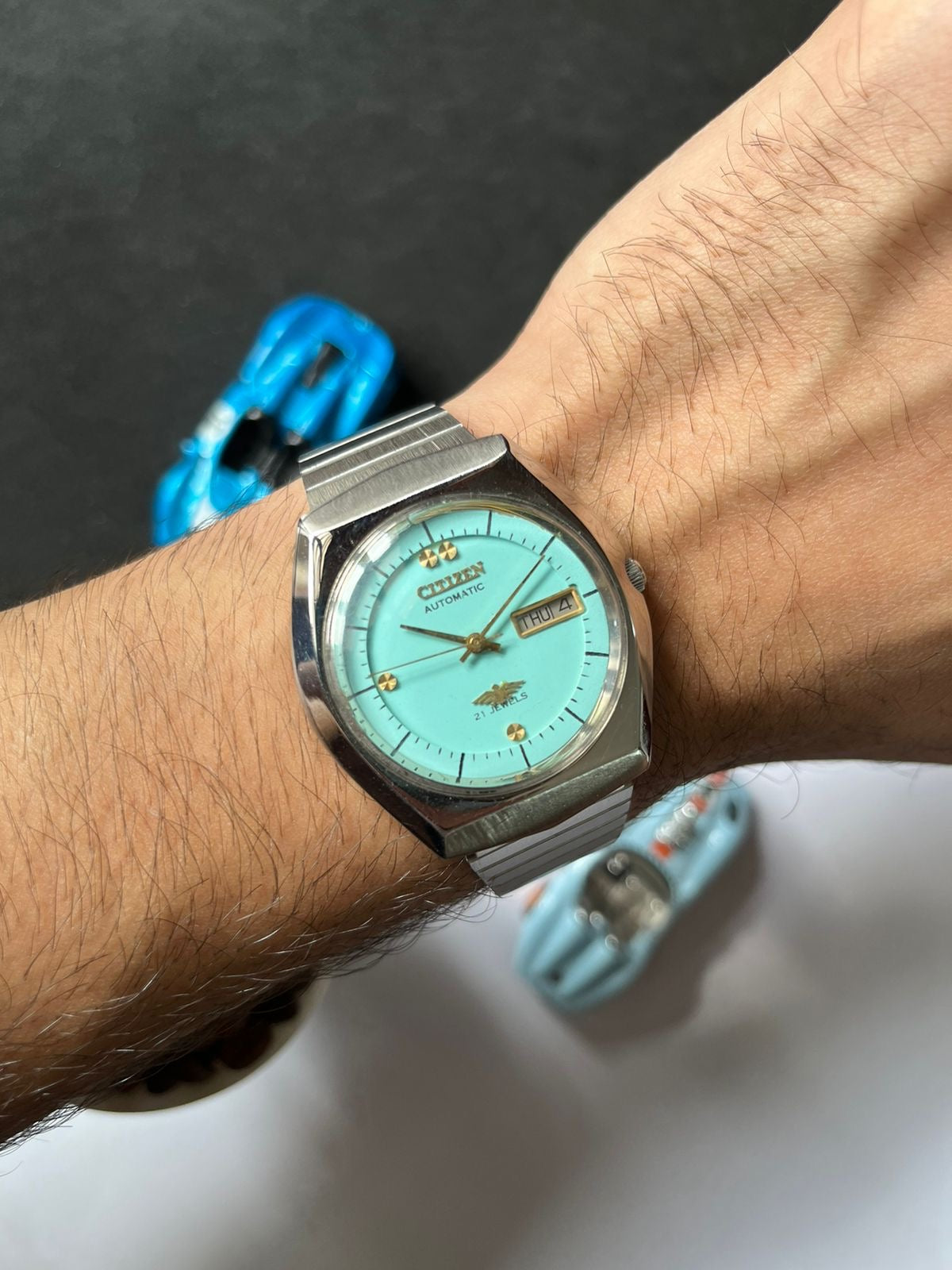 Citizen Eagle 7 Tiffany Blue Dial (Pre Owned)