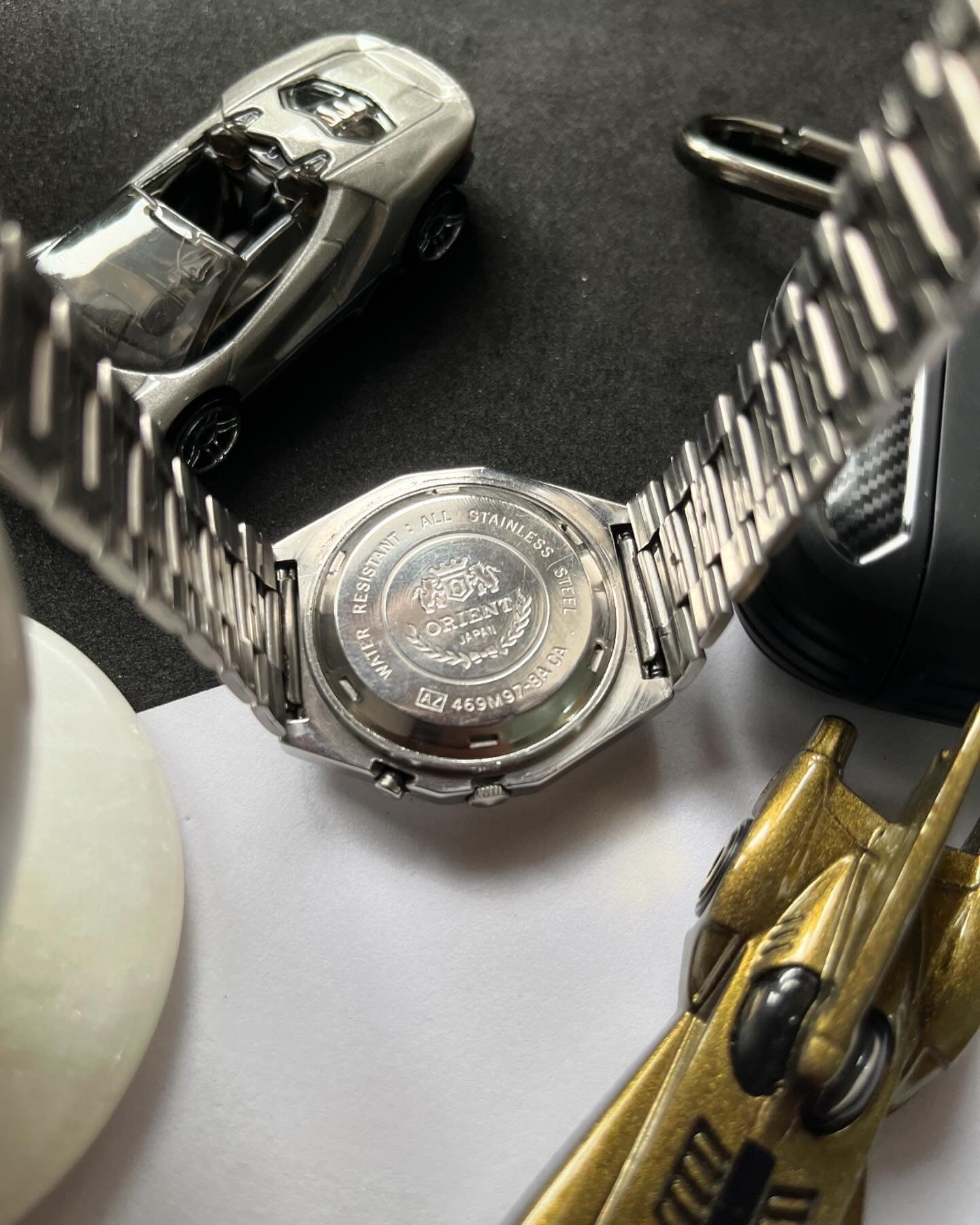 (Super Rare) Orient Tri-Star Crystal Octagonal Dial (Pre Owned) - #W66