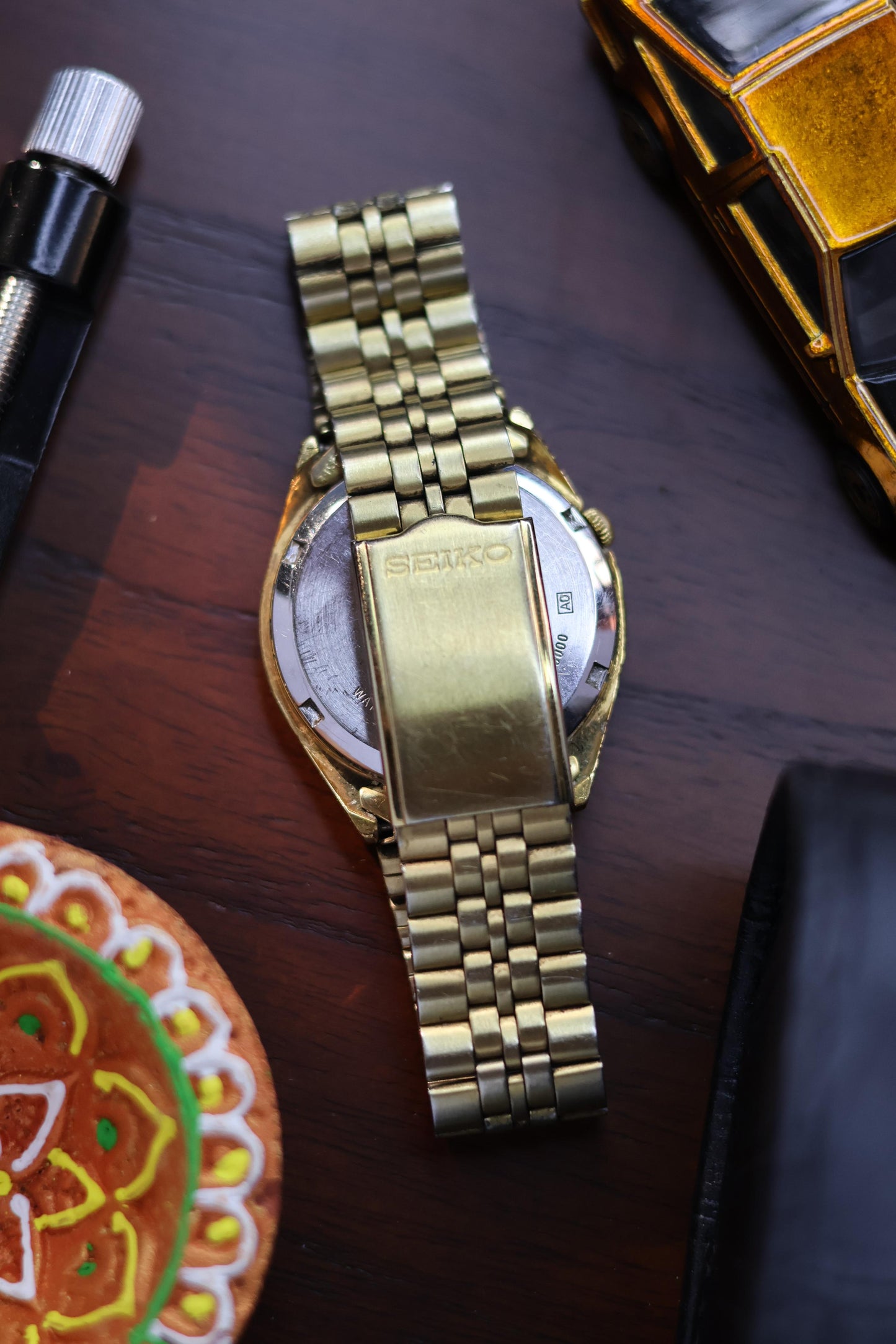 Seiko 5 Gold Dial (Pre Owned)