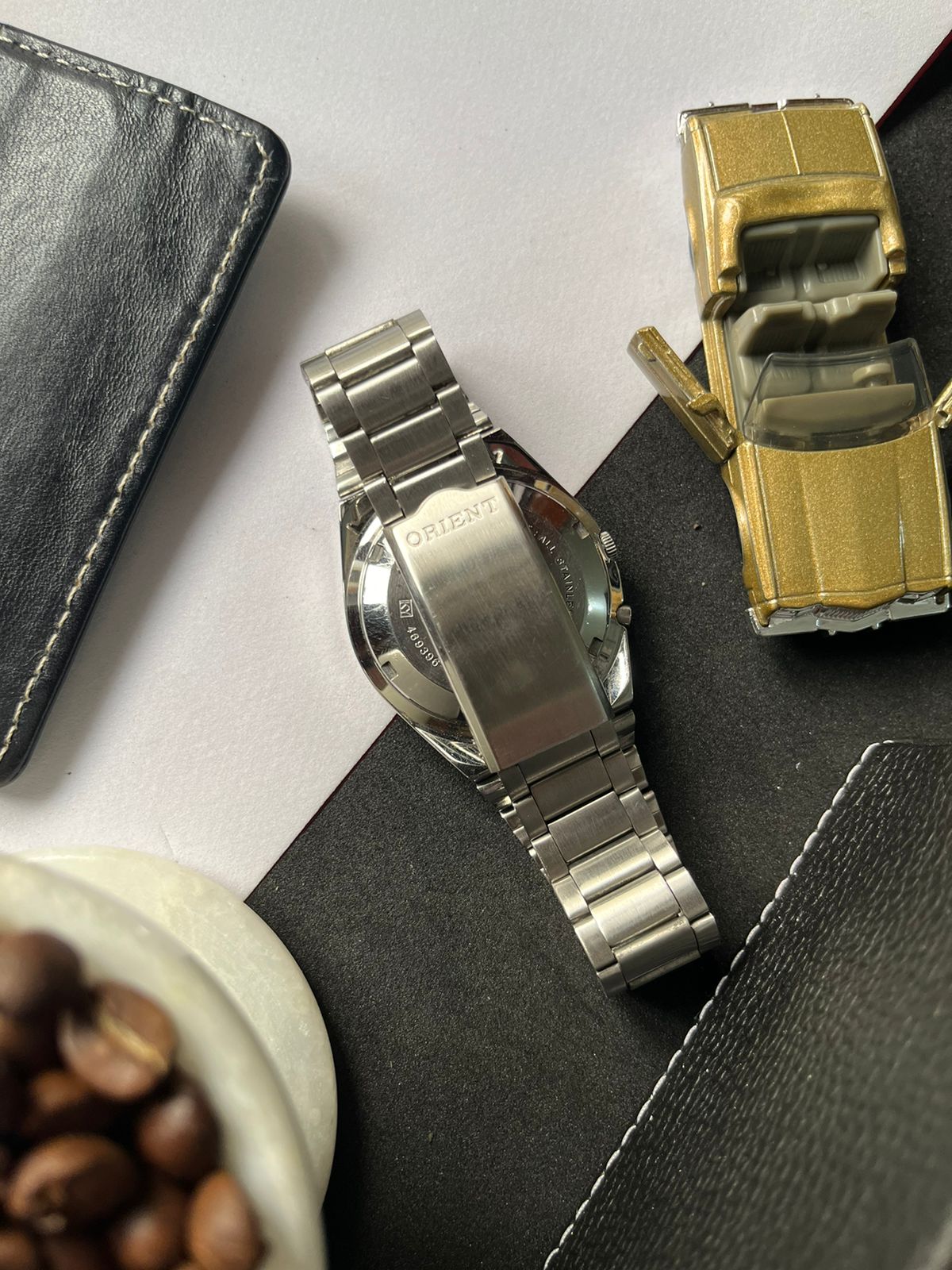 Orient Tri-star Crystal Sunray Dial (Pre-owned)