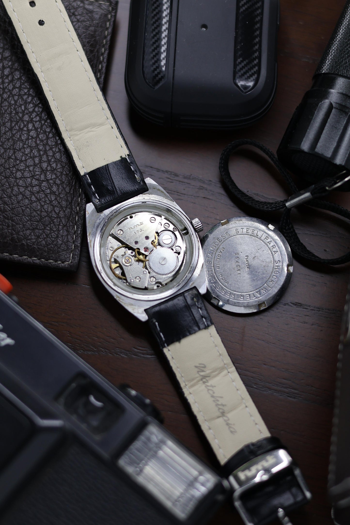Vintage 1991 HMT Avinash Black Dial - in Original Condition - Mechanical Hand Winding Watch (Pre Owned)