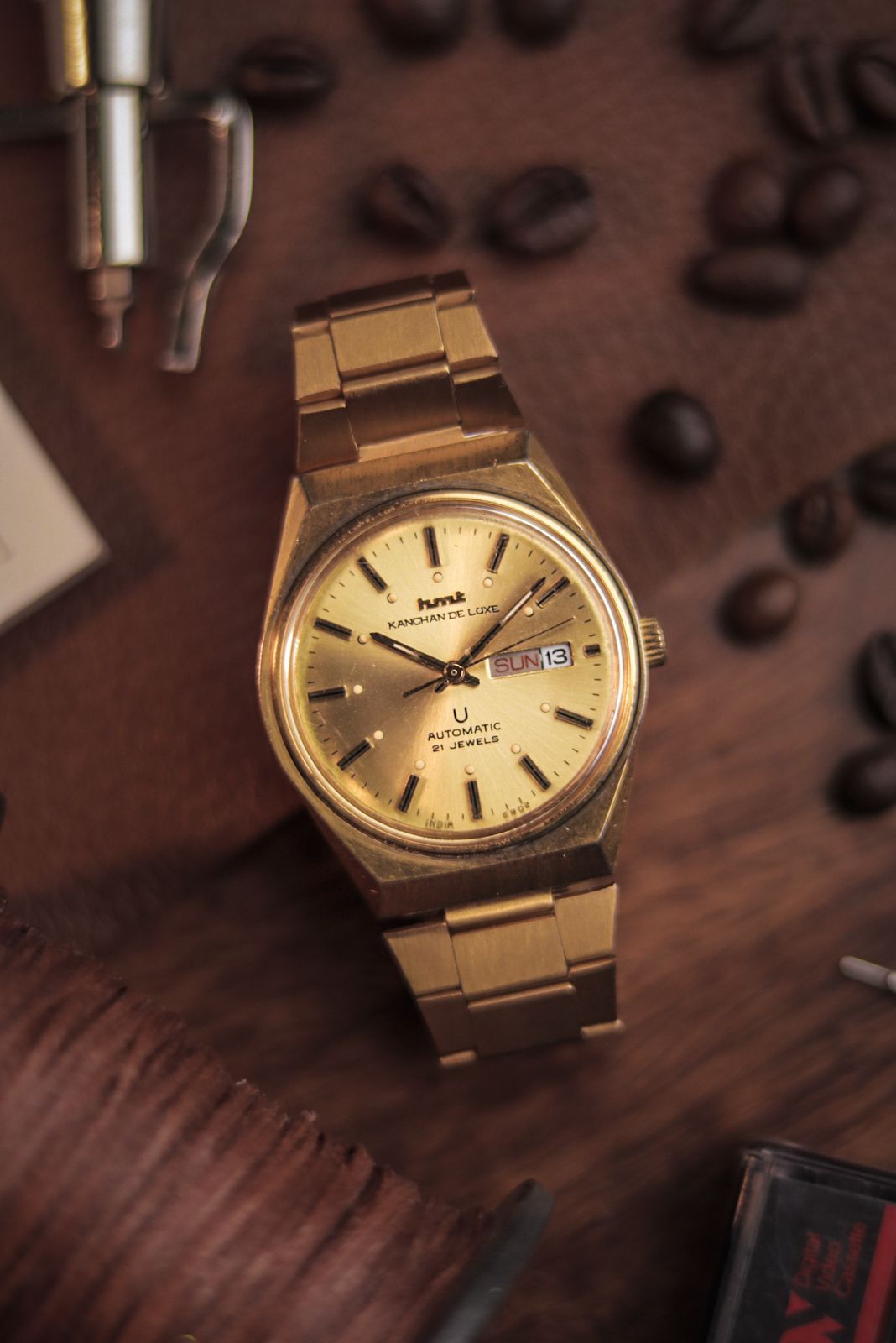 (Super Rare) 1988 HMT Kanchan De Luxe Automatic - in Original Condition (Pre Owned)