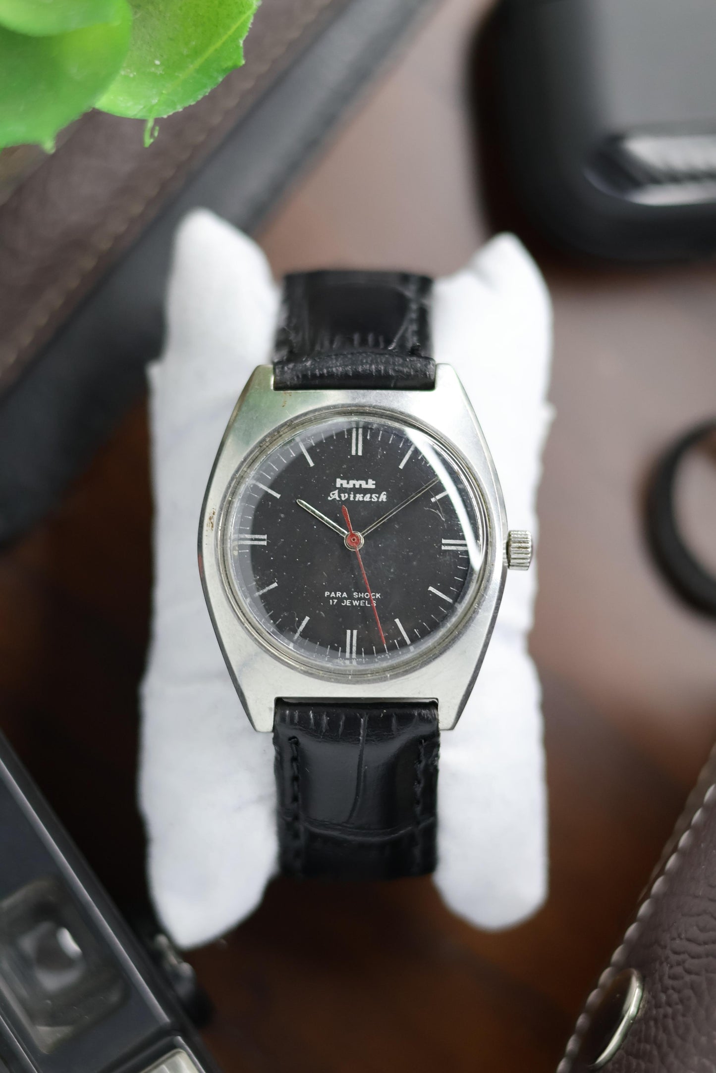 Vintage 1991 HMT Avinash Black Dial - in Original Condition - Mechanical Hand Winding Watch (Pre Owned)