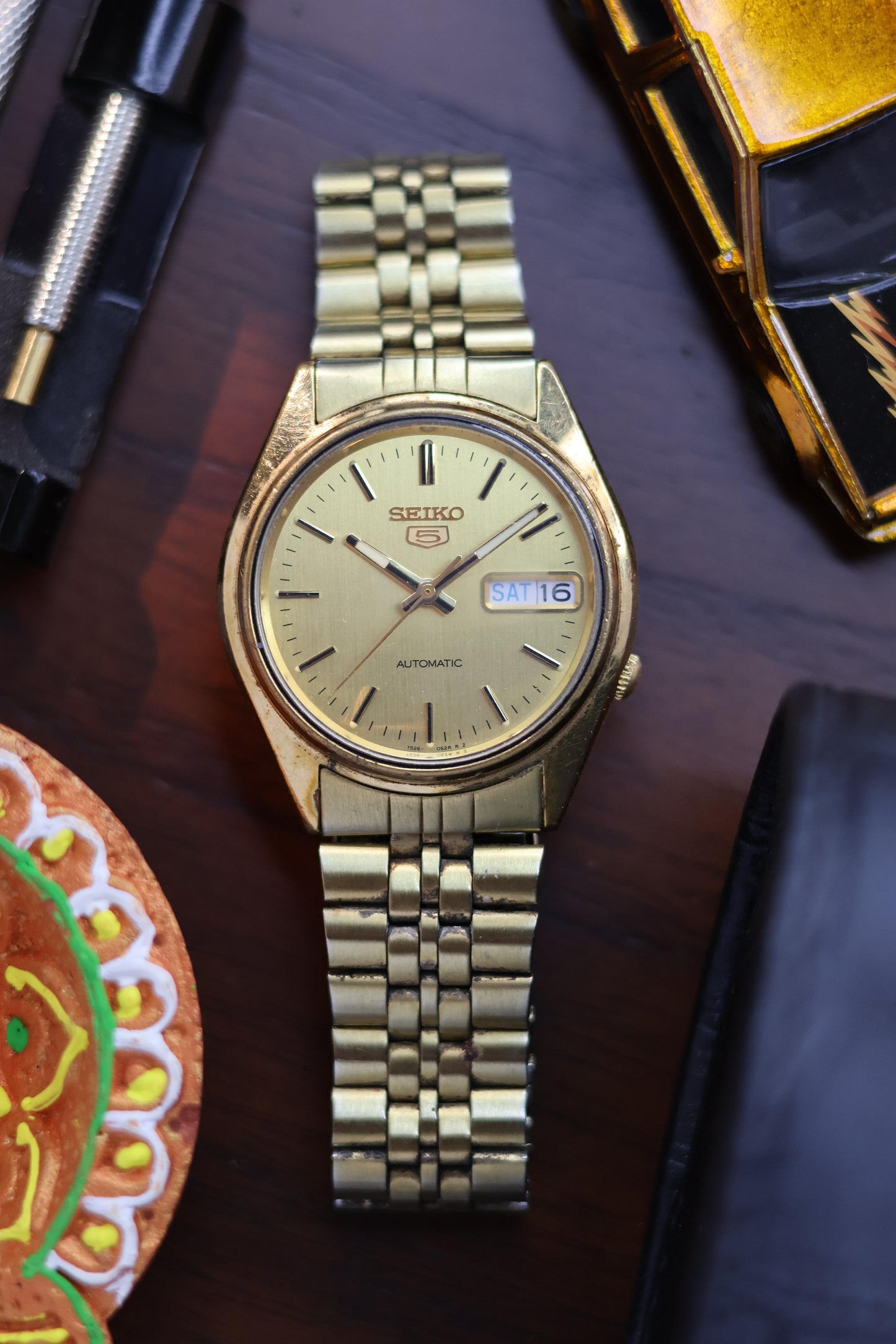 Seiko 5 Gold Dial (Pre Owned)