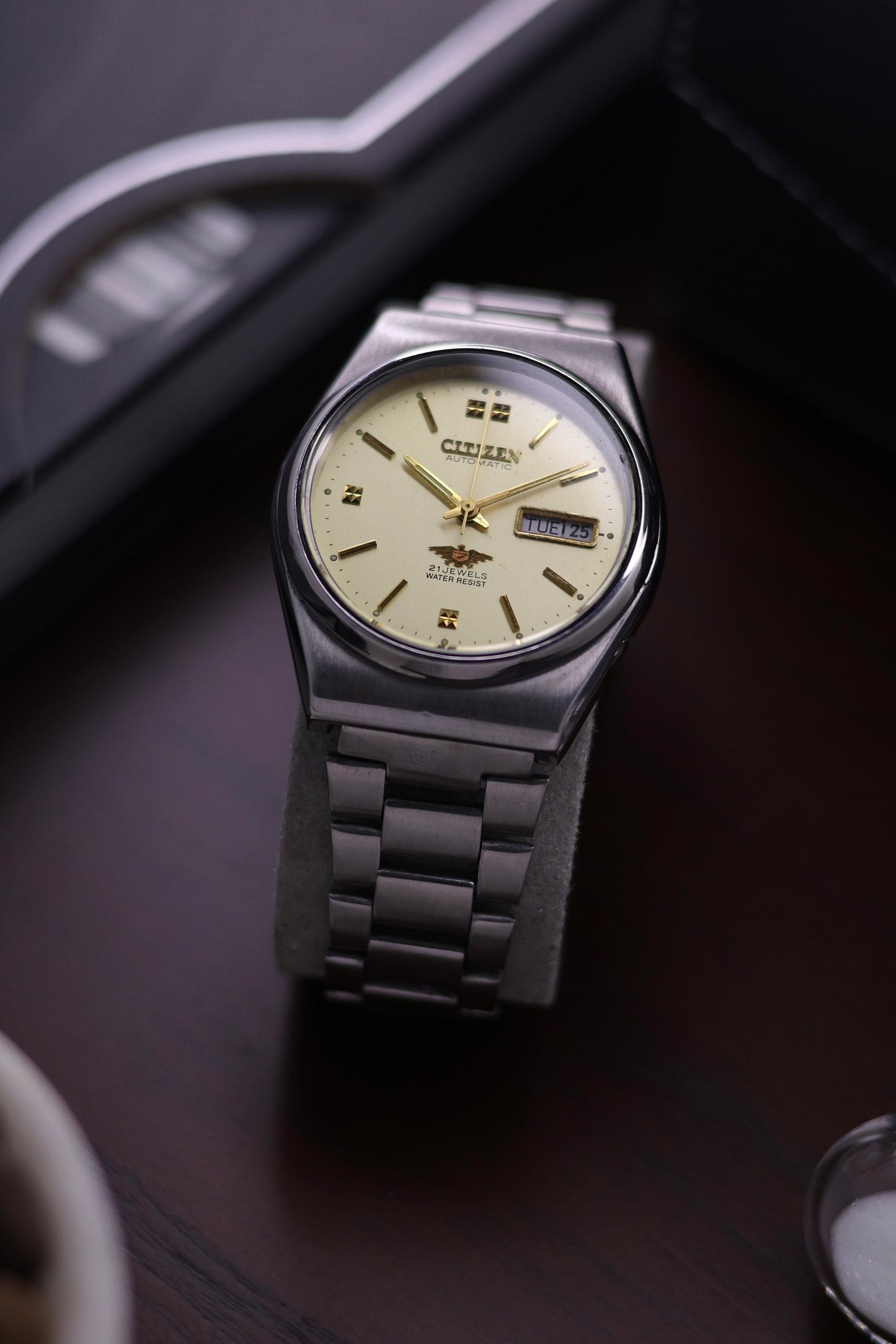 Citizen Eagle 7 Champagne Dial - Automatic Vintage Watch (Pre Owned) - A336