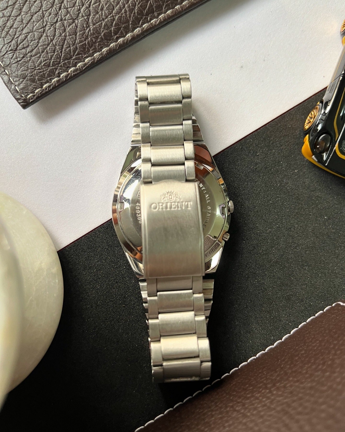 Orient Black Patterned Dial (Pre Owned)