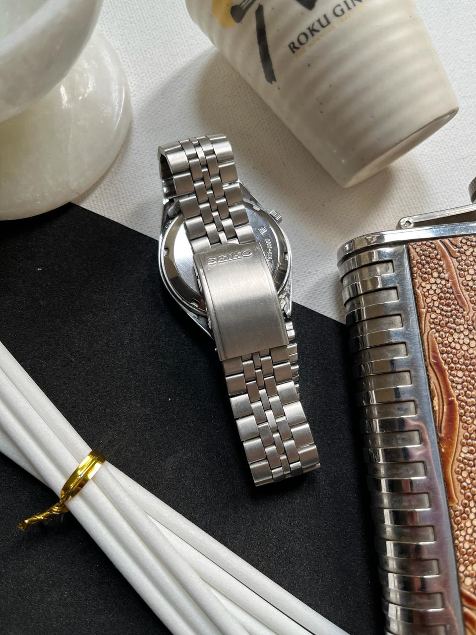 Seiko 5 Grey Patterned Dial(Pre Owned)