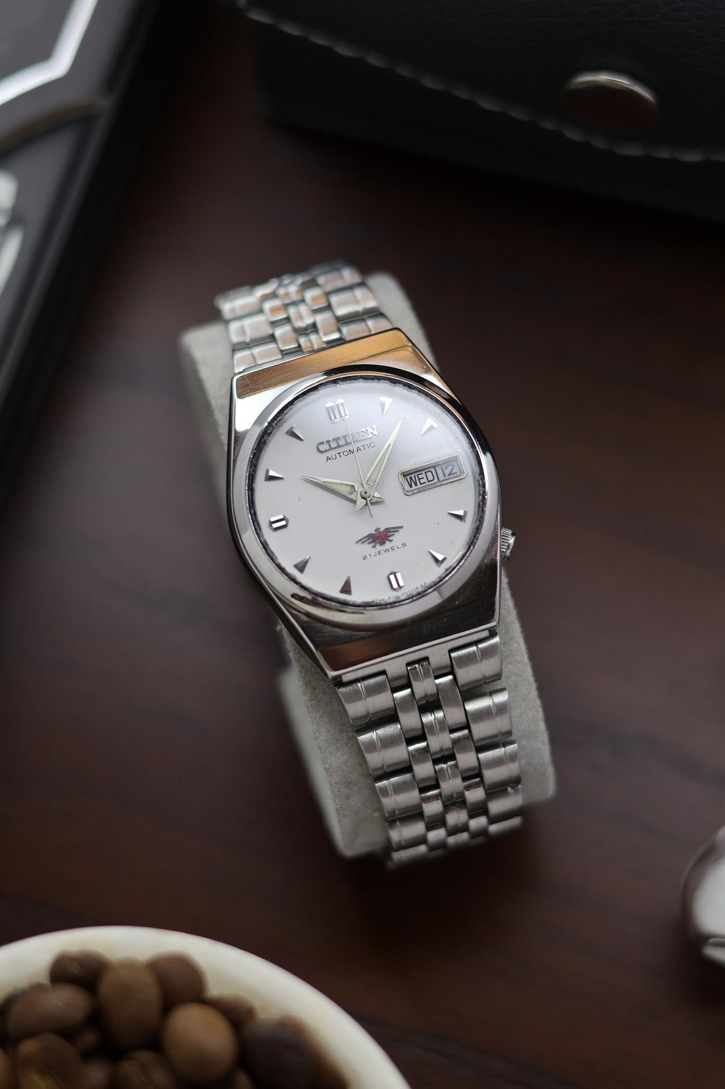 Citizen Eagle 7 White Dial - Automatic Vintage Watch (Pre Owned) - A253