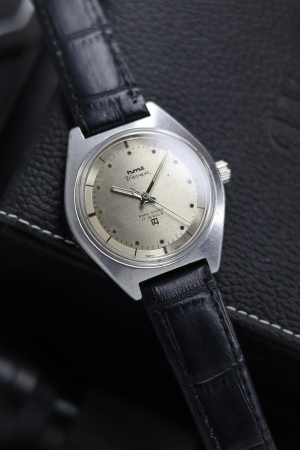 (Super Rare) Vintage HMT Vivek Silver Dial - in Original Condition - Mechanical Hand Winding Watch (Pre Owned) - SE611