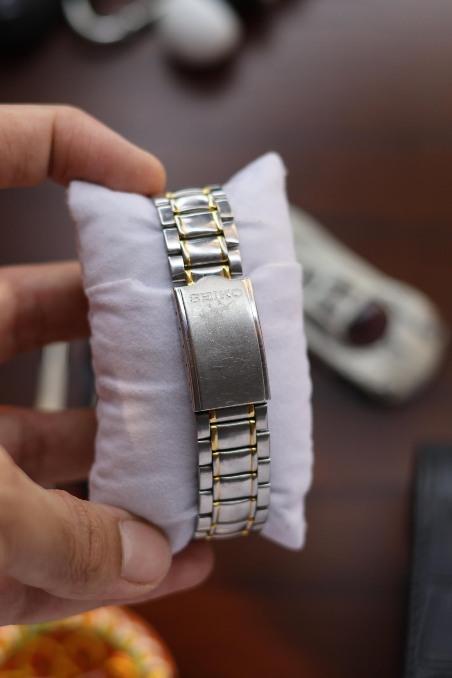 Seiko 5 Two Tone White Dial (Pre Owned)