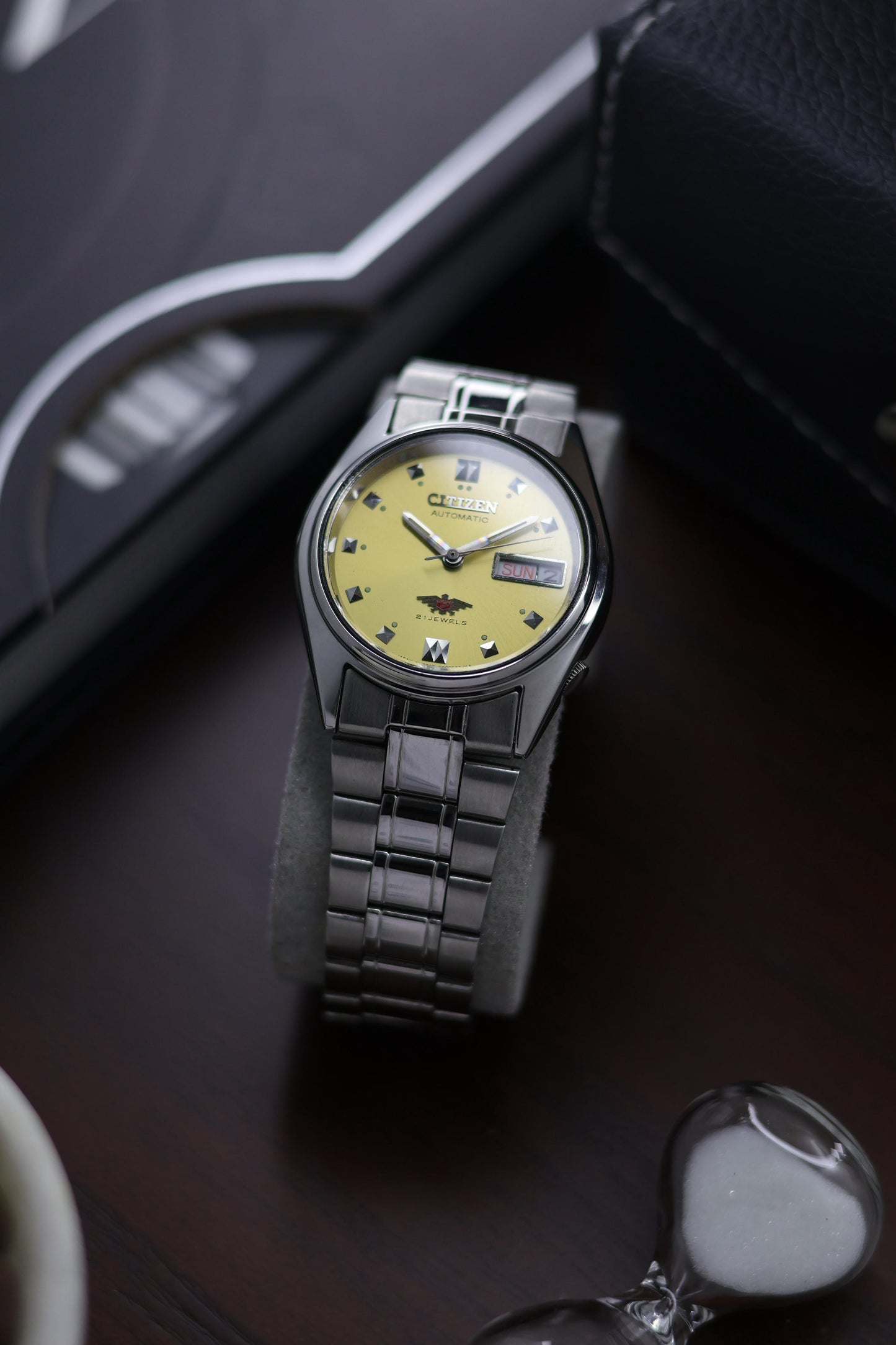 Citizen Eagle 7 Yellow Dial - Automatic Vintage Watch (Pre Owned) - A326