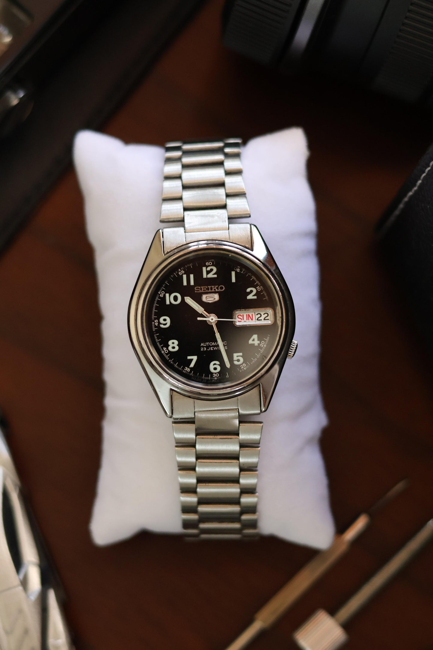 Seiko 5 Black Field Dial (Pre Owned)