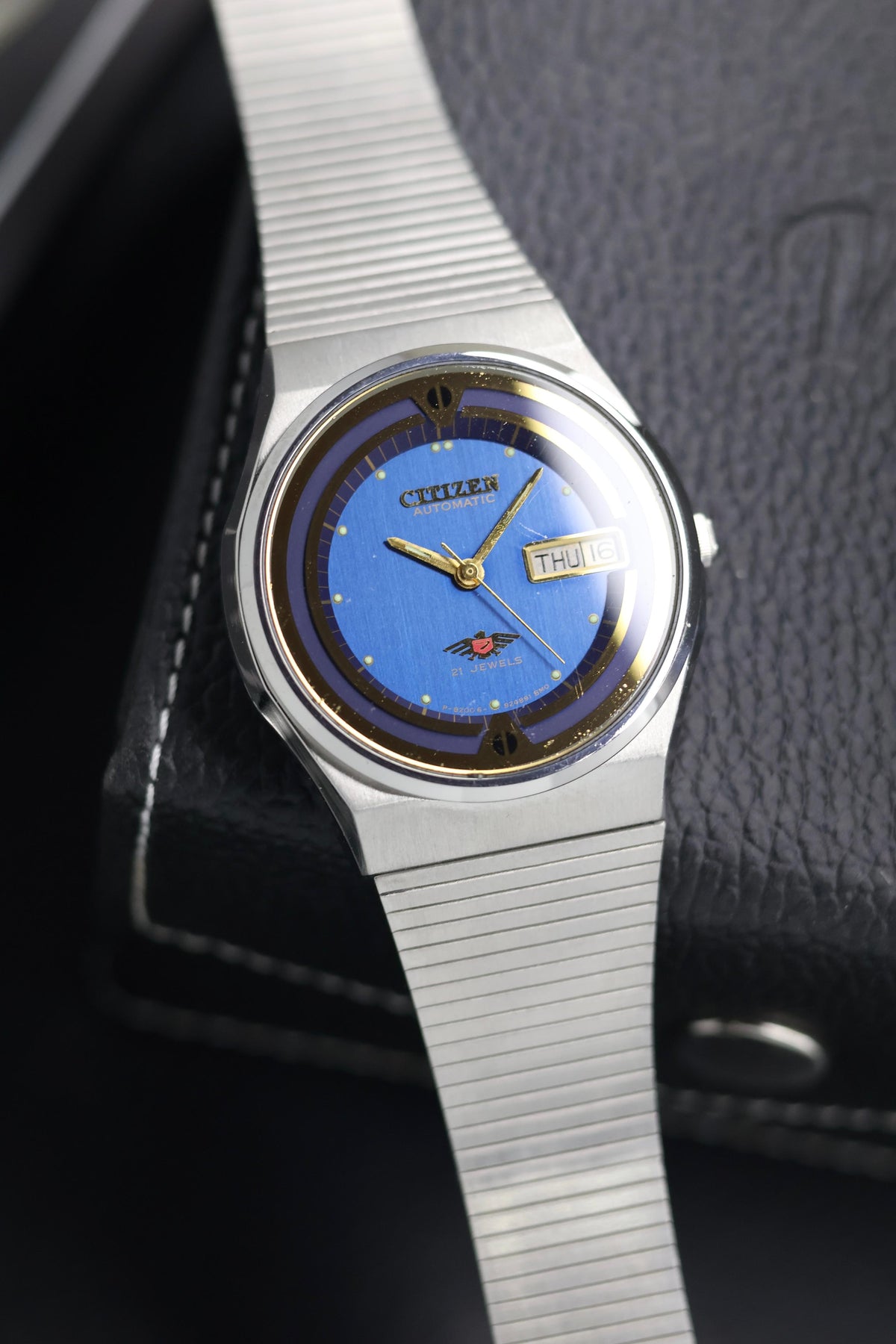 (Super Rare) Citizen Eagle 7 Blue Dial - Automatic Vintage Watch (Pre Owned) - SE658