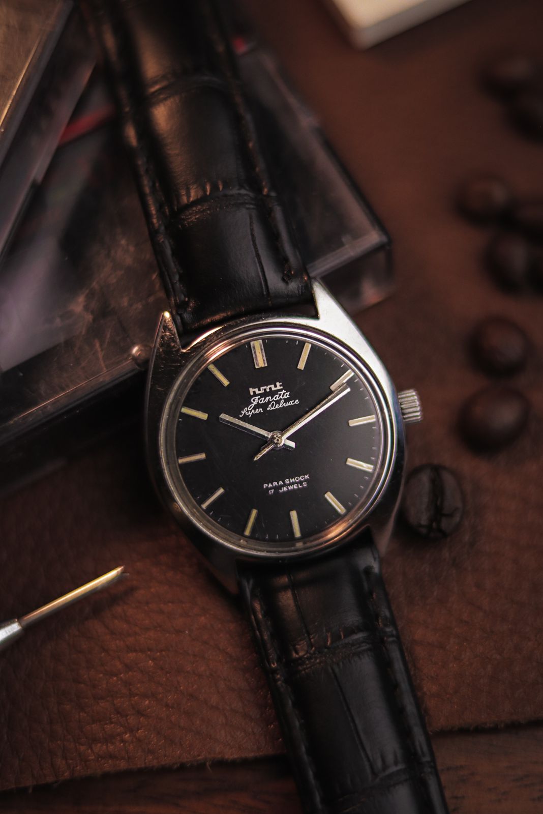 2001 HMT Janata Super Deluxe Black Dial - in Original Condition (Pre Owned)