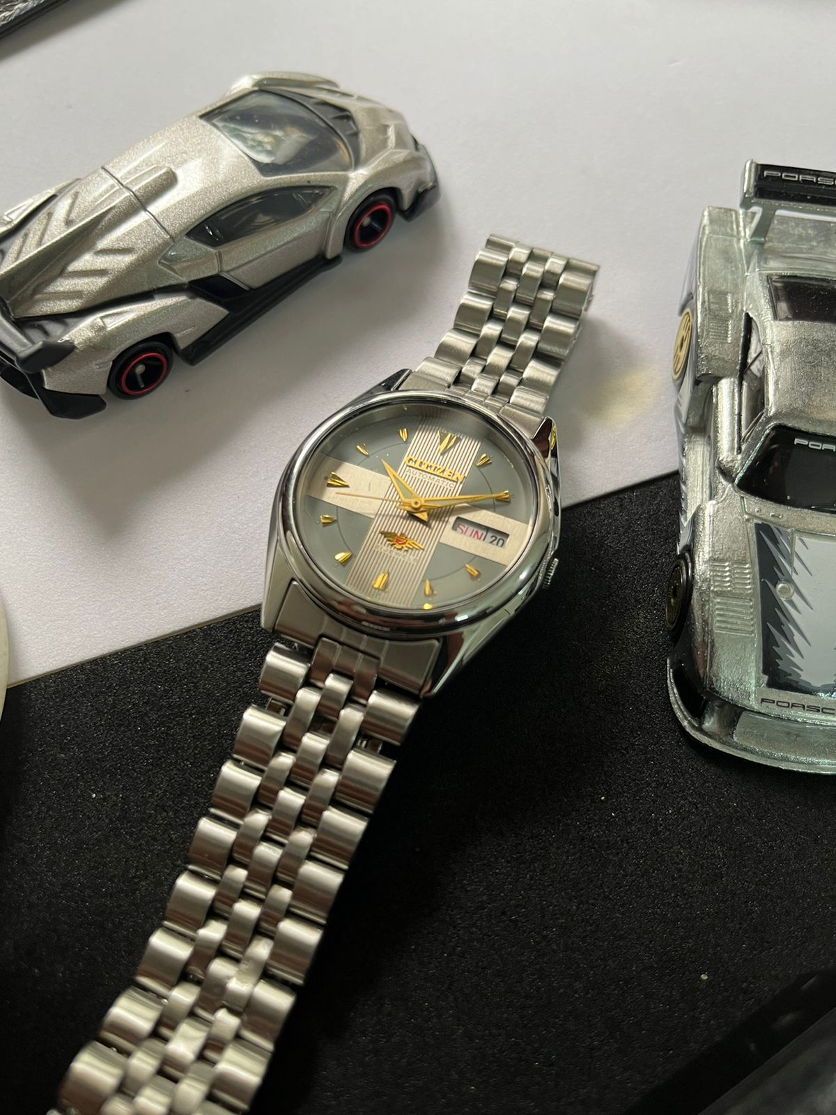 Citizen Grey Patterned Dial (Pre Owned)
