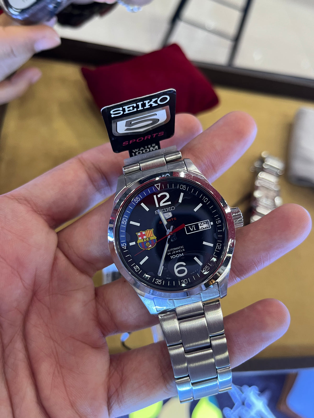 NOS SEIKO FC BARCELONA LIMITED EDITION - JDM AUCTION