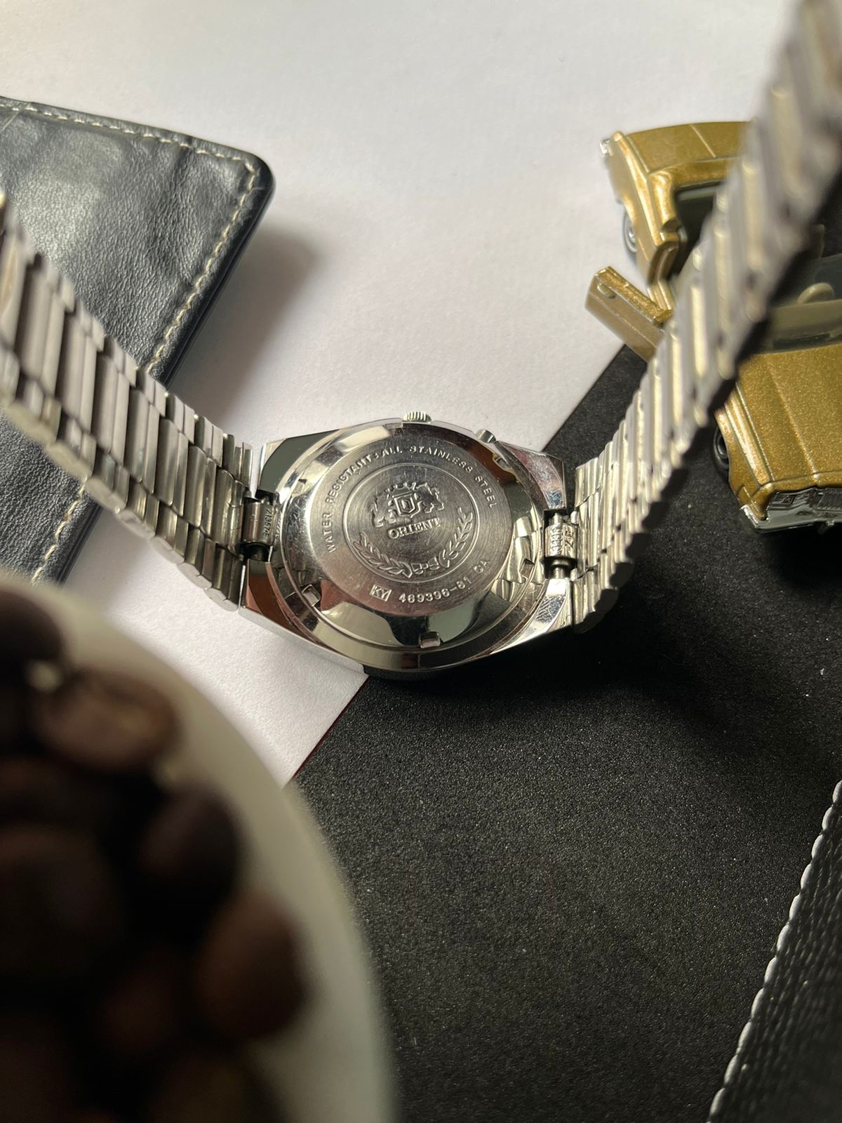 Orient Tri-star Crystal Sunray Dial (Pre-owned)
