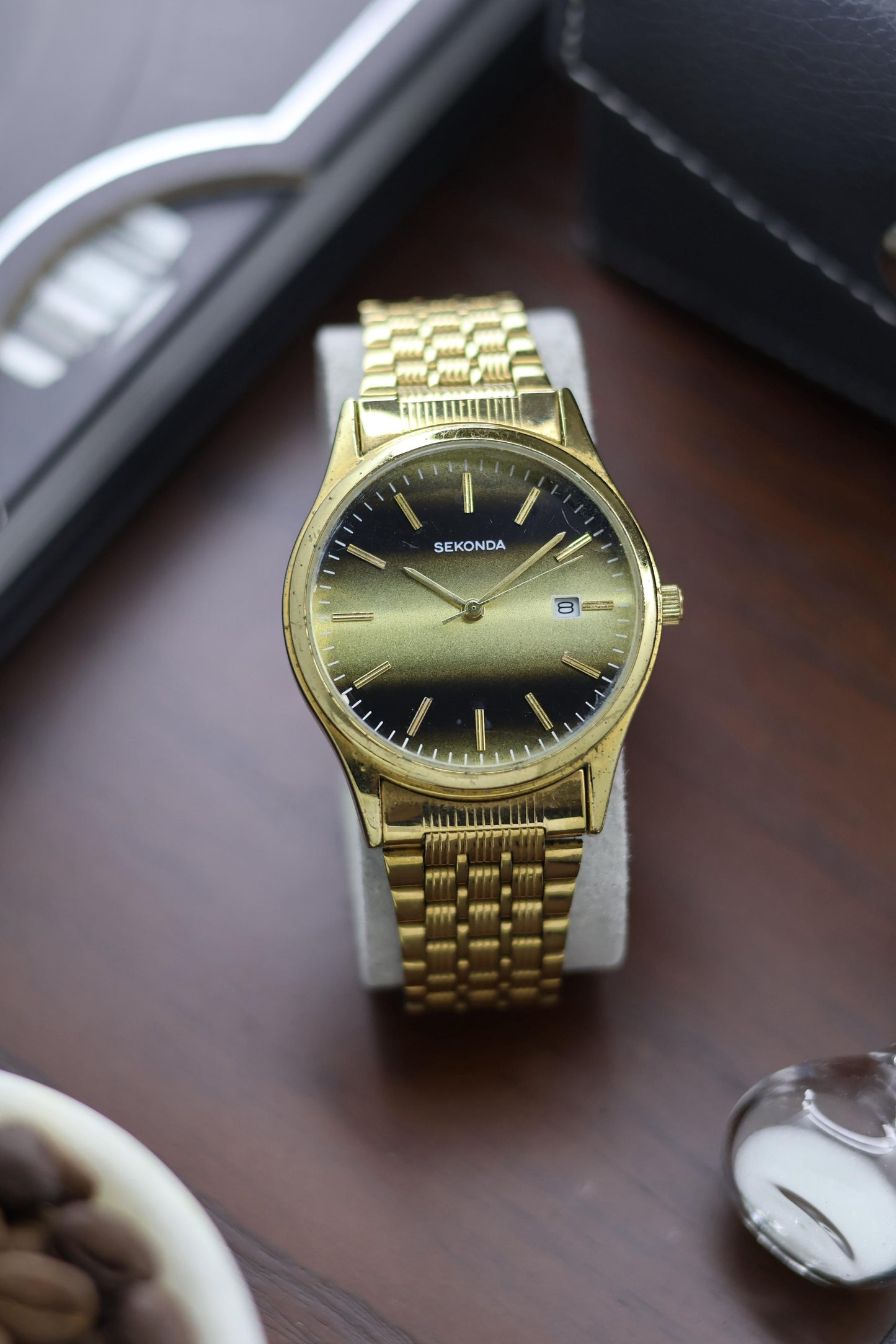 (Super Rare) Sekonda TIGER EYE - Quartz Vintage Watch (Pre Owned) - A357
