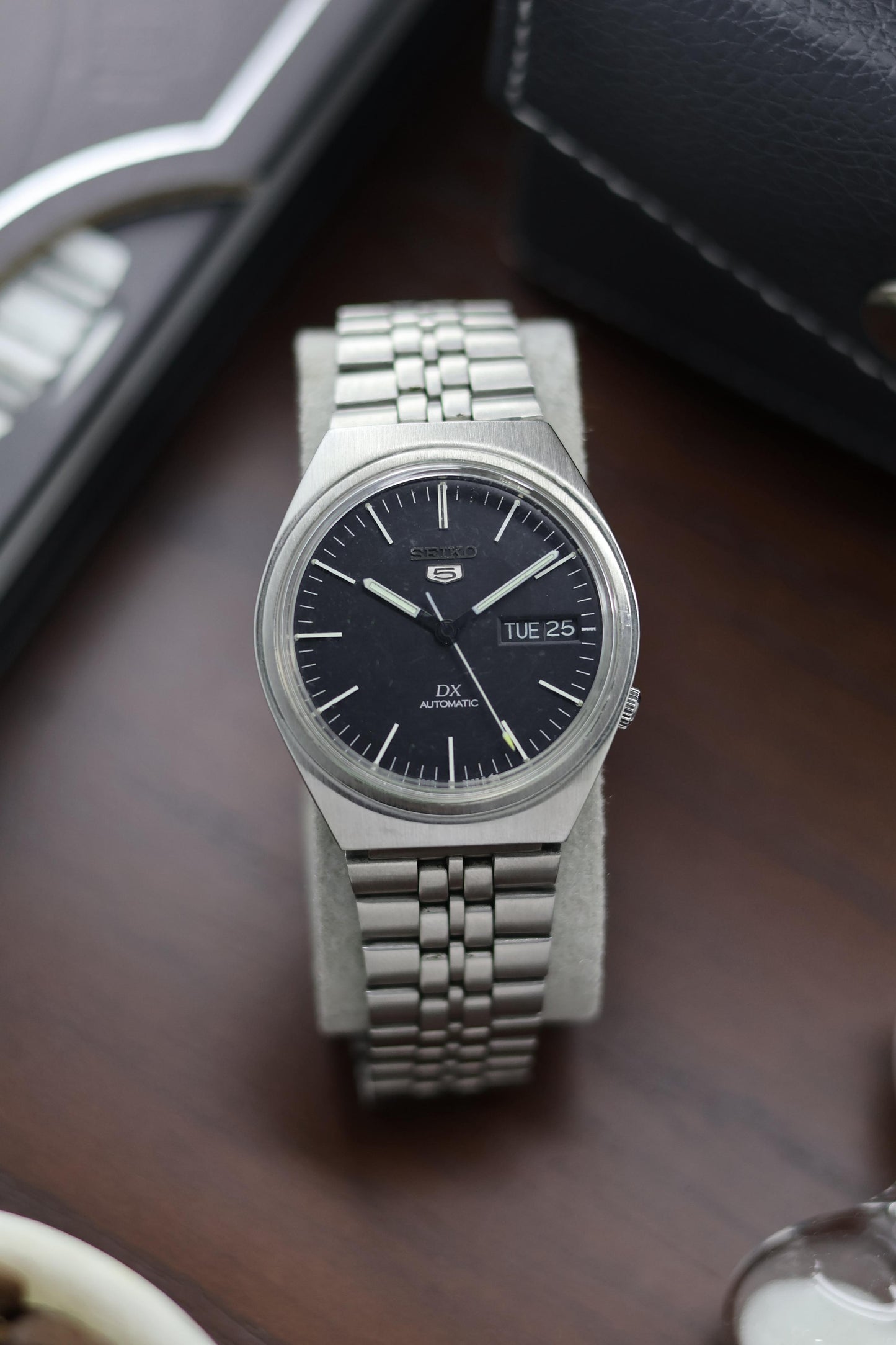 (Super Rare) 1984 Seiko 5 DX Automatic Blue Dial - Automatic Vintage Watch (Pre Owned) - A254