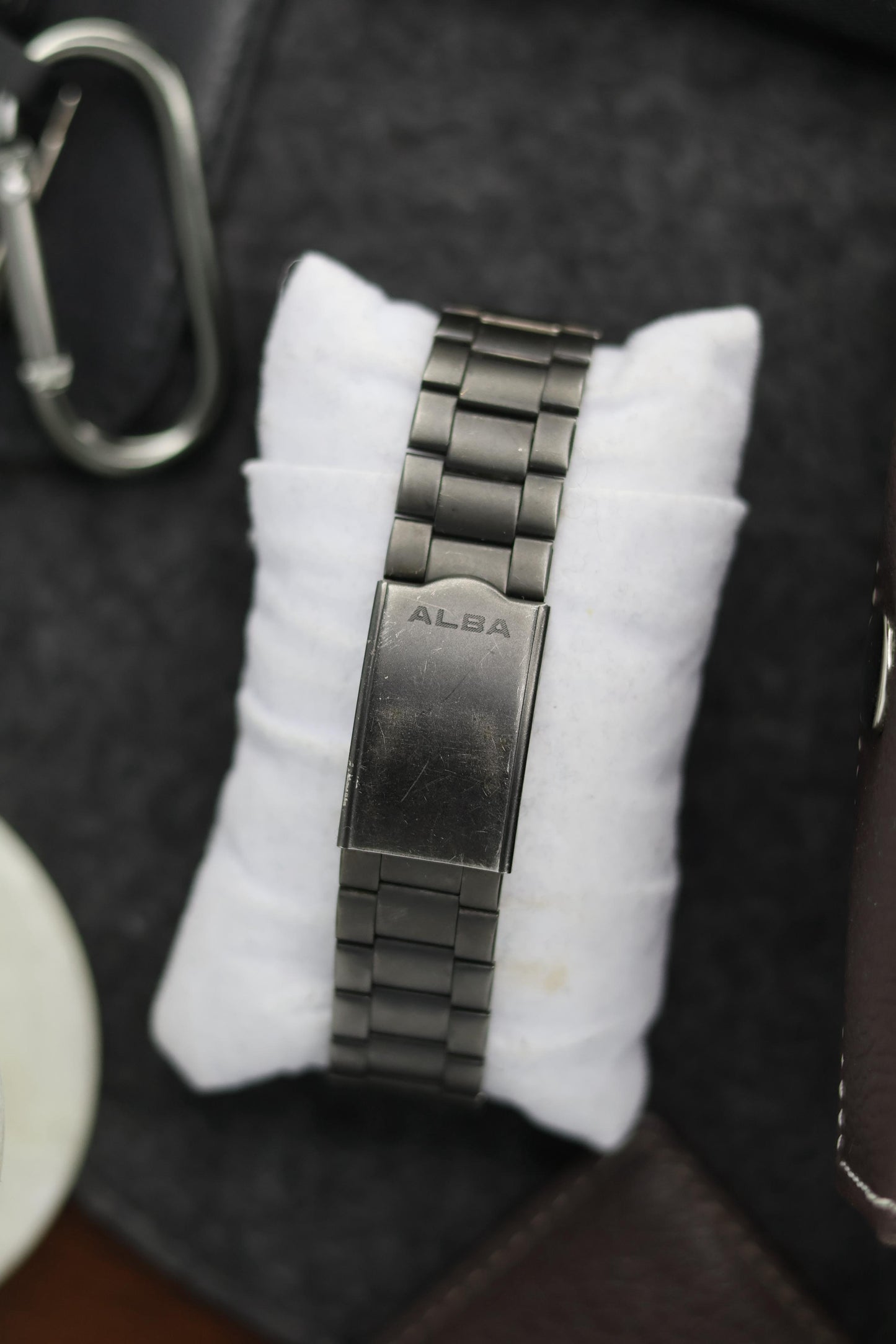 (JDM - Extremely Rare) Seiko ABA 50MWR Black Dial with Small Seconds - Quartz Vintage Watch (Pre Owned) - A343