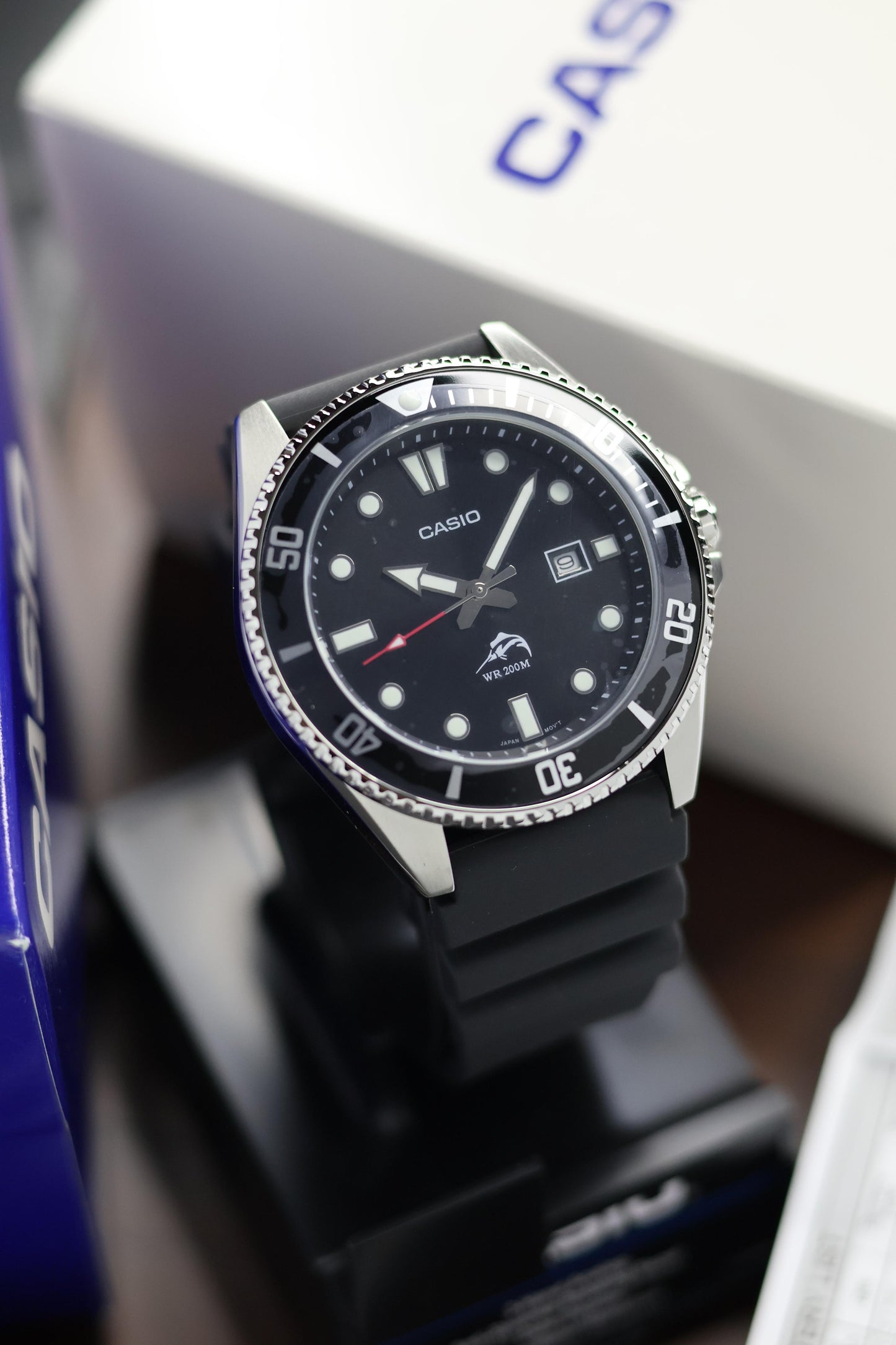 CASIO DURO with Marlin - MDV106-1A (Imported) - Black