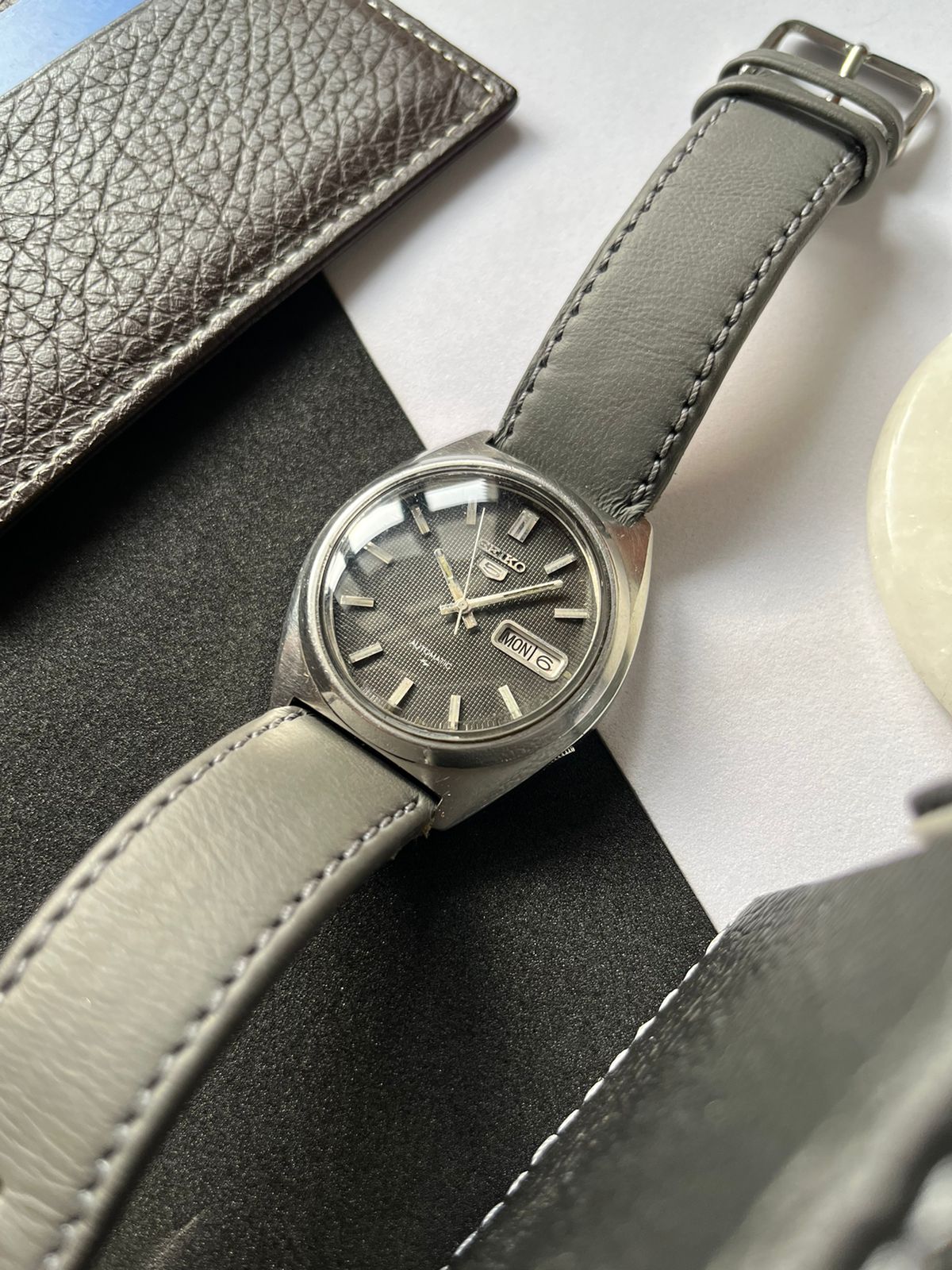 1980 Seiko 5 Black Dial (Pre Owned)