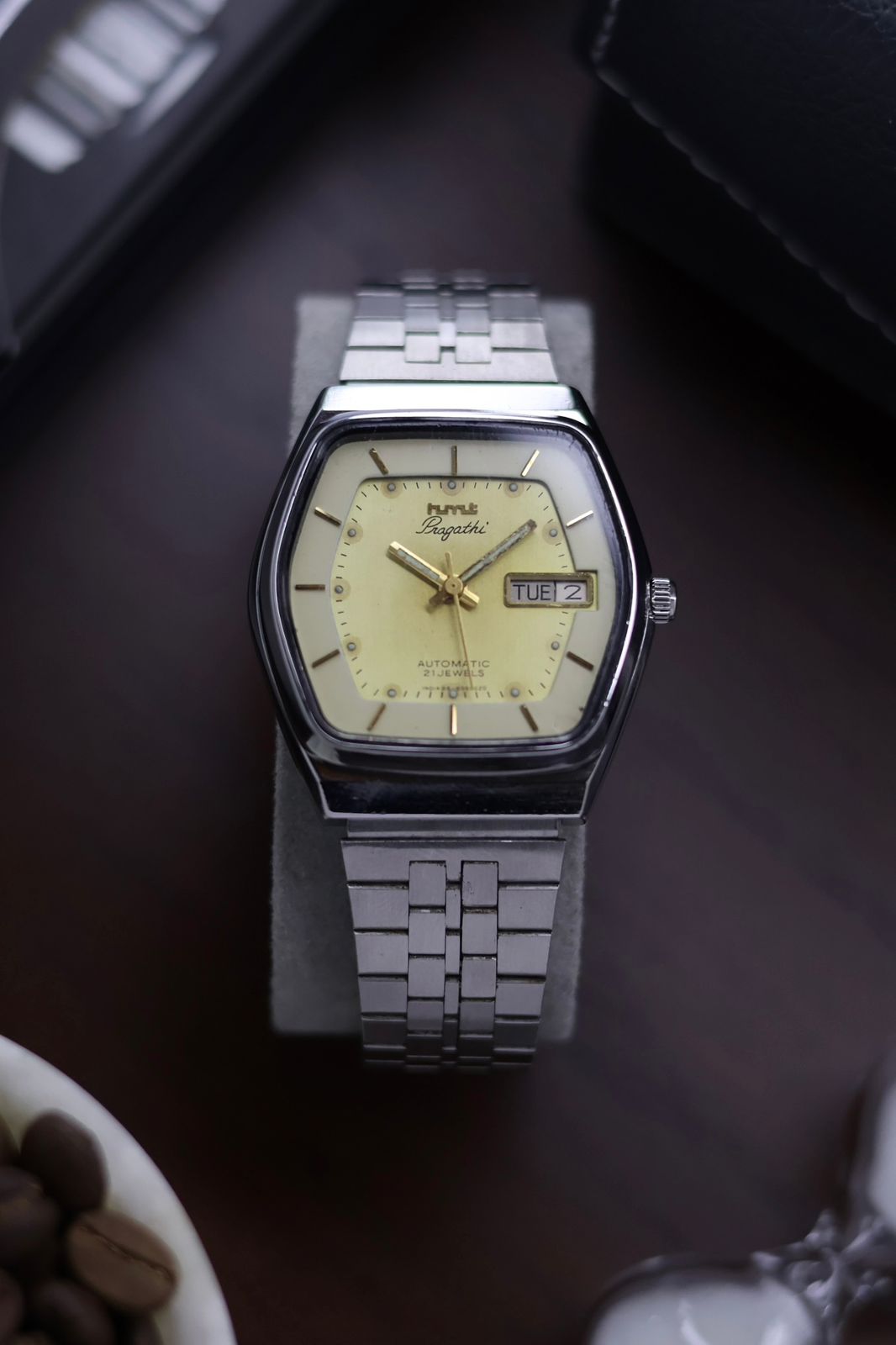 (Super Rare) Vintage HMT Pragathi - in Original Condition - Automatic Vintage Watch (Pre Owned) - SE425