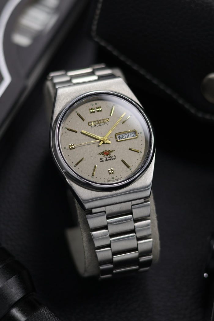 (Super Rare) Citizen Eagle 7 Grey Dial - Automatic Vintage Watch (Pre Owned) - SE566