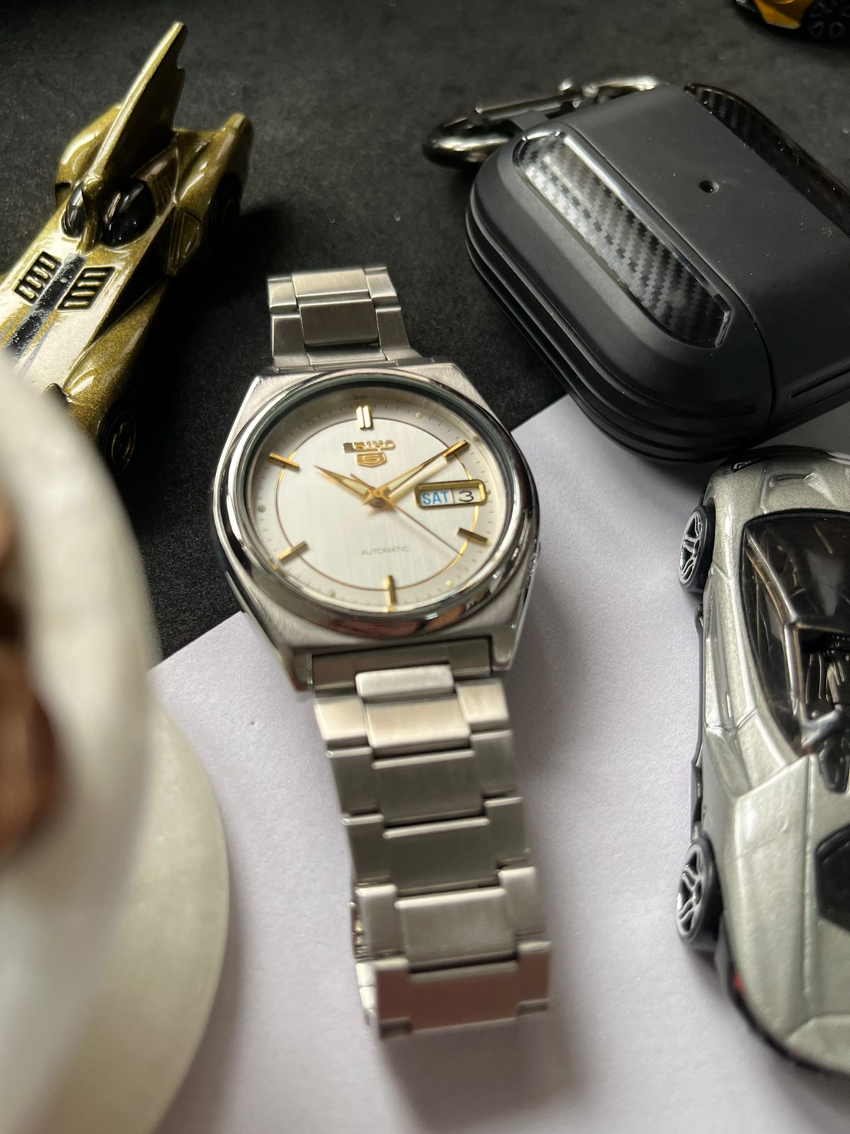 1997 Seiko 5 White Dial (Pre Owned) - #W70