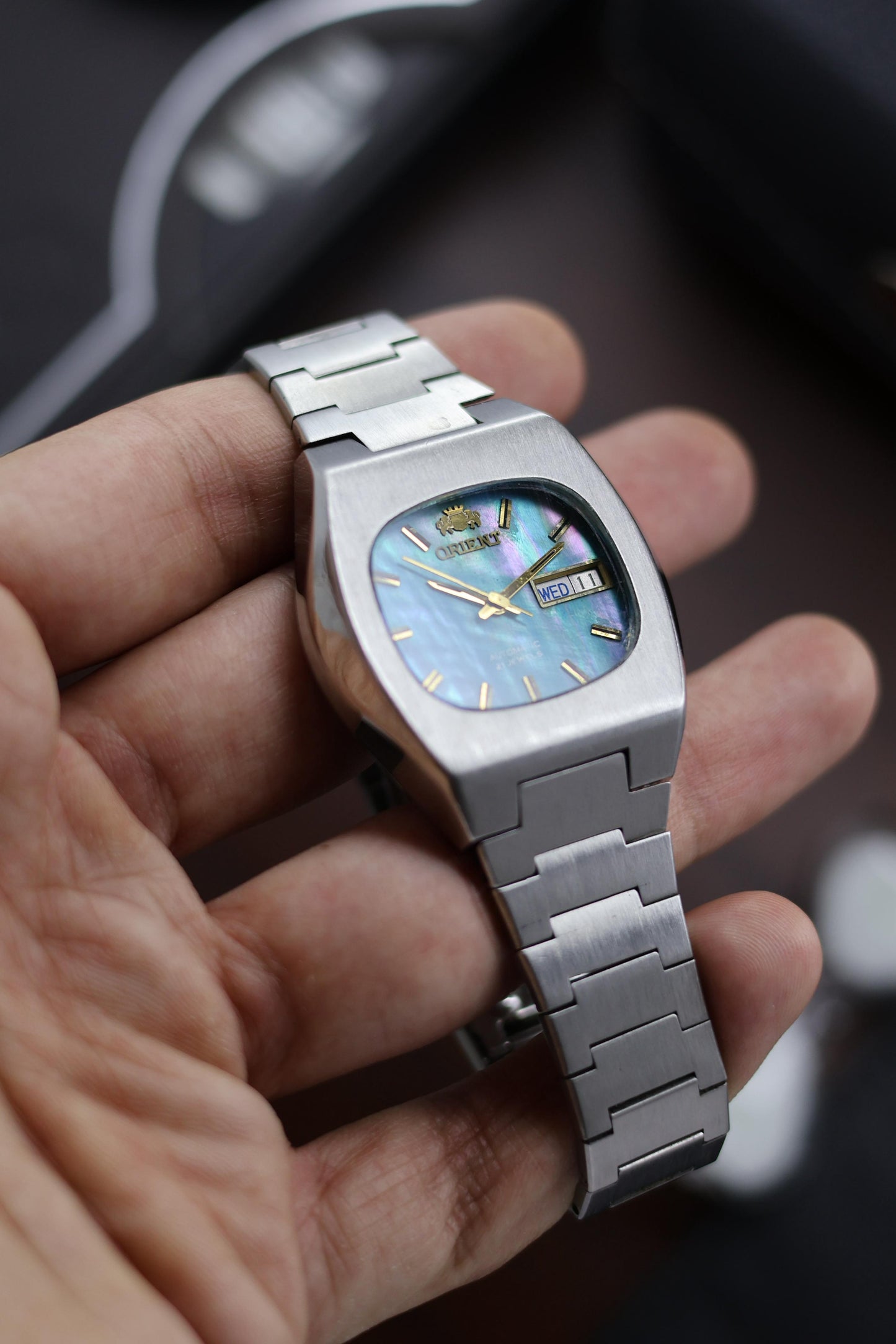 (Extremely Rare) Orient Automatic Mother of Pearl Dial - Automatic Vintage Watch (Pre Owned) - A270