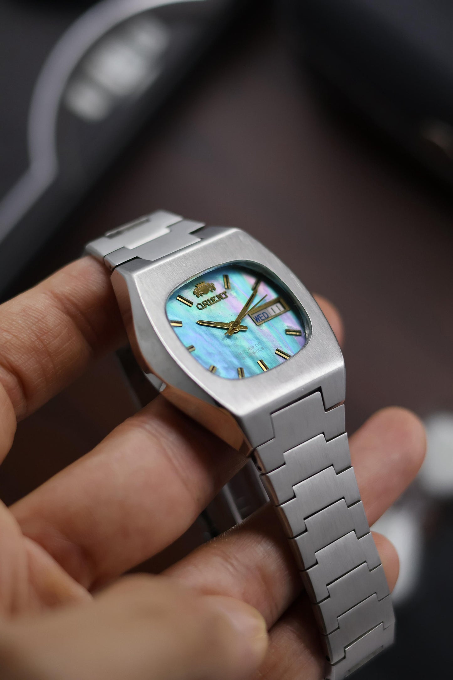 (Extremely Rare) Orient Automatic Mother of Pearl Dial - Automatic Vintage Watch (Pre Owned) - A270