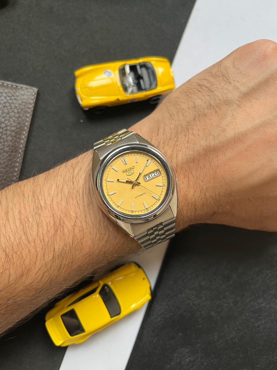 Seiko 5 Yellow Dial (Pre Owned)