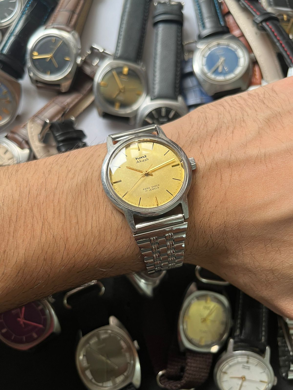 HMT Akash Gold Dial - Original Condition (Pre Owned)
