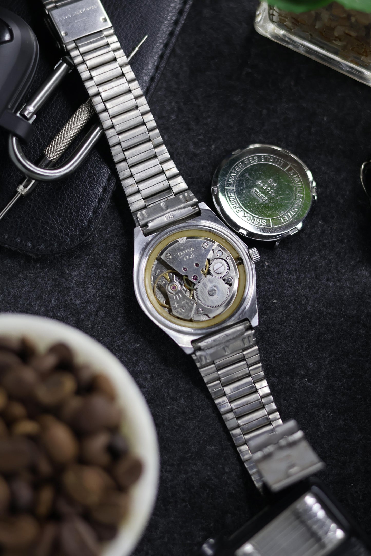 Vintage HMT Sarathi Champagne Dial - in Original Condition - Mechanical Hand Winding Watch (Pre Owned)