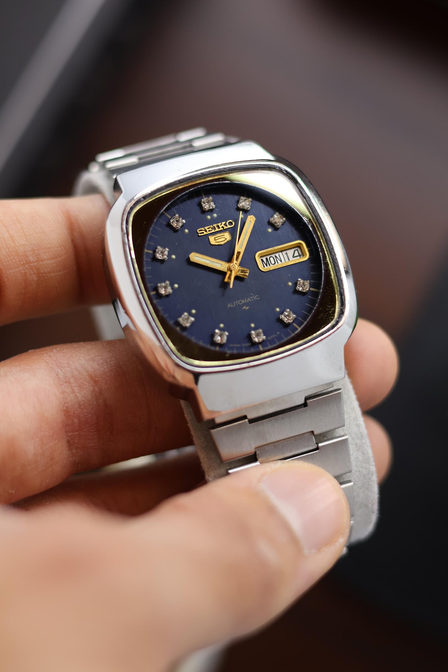 (Super Rare) 1980 Seiko 5 TV Dial - Automatic Vintage Watch (Pre Owned)
