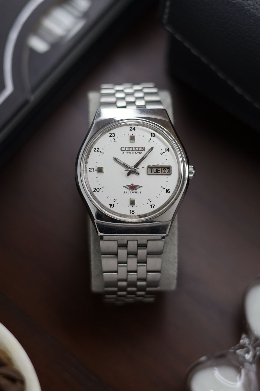 Citizen Eagle 7 White Dial - Automatic Vintage Watch (Pre Owned) - SE314