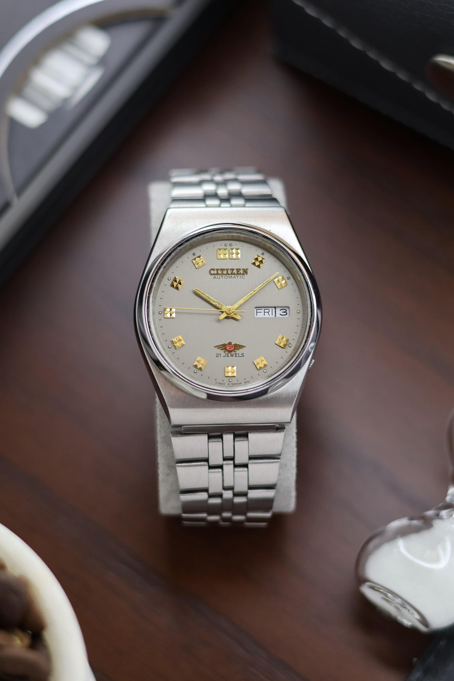 Citizen Eagle 7 Grey Dial - Automatic Vintage Watch (Pre Owned) - A272