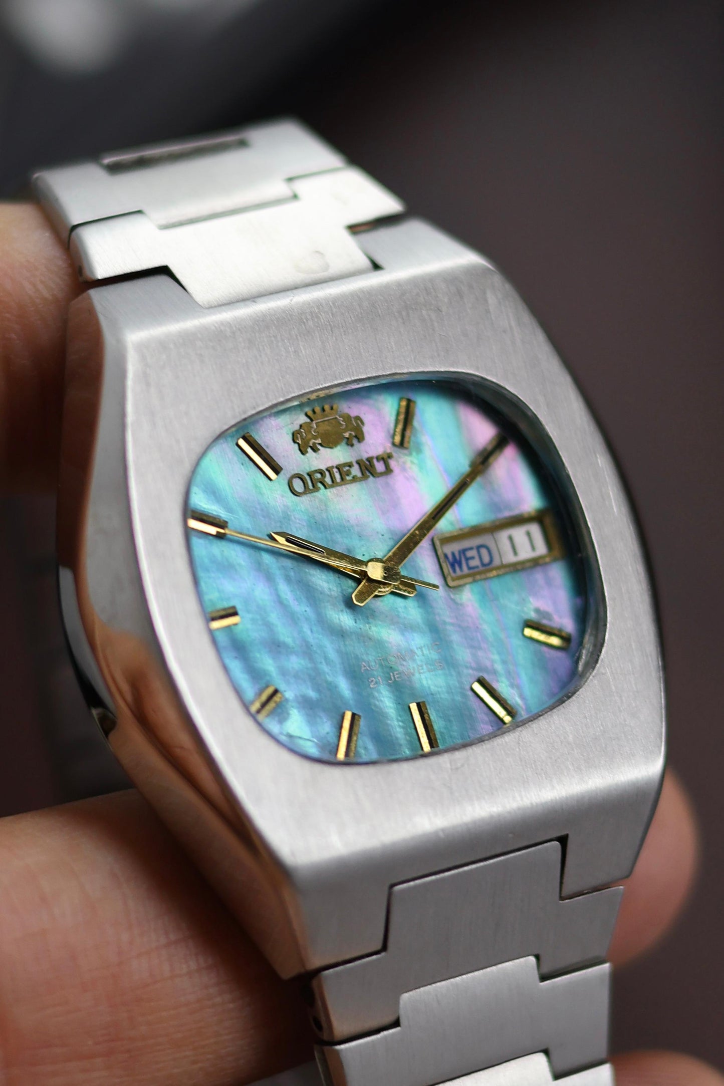 (Extremely Rare) Orient Automatic Mother of Pearl Dial - Automatic Vintage Watch (Pre Owned) - A270