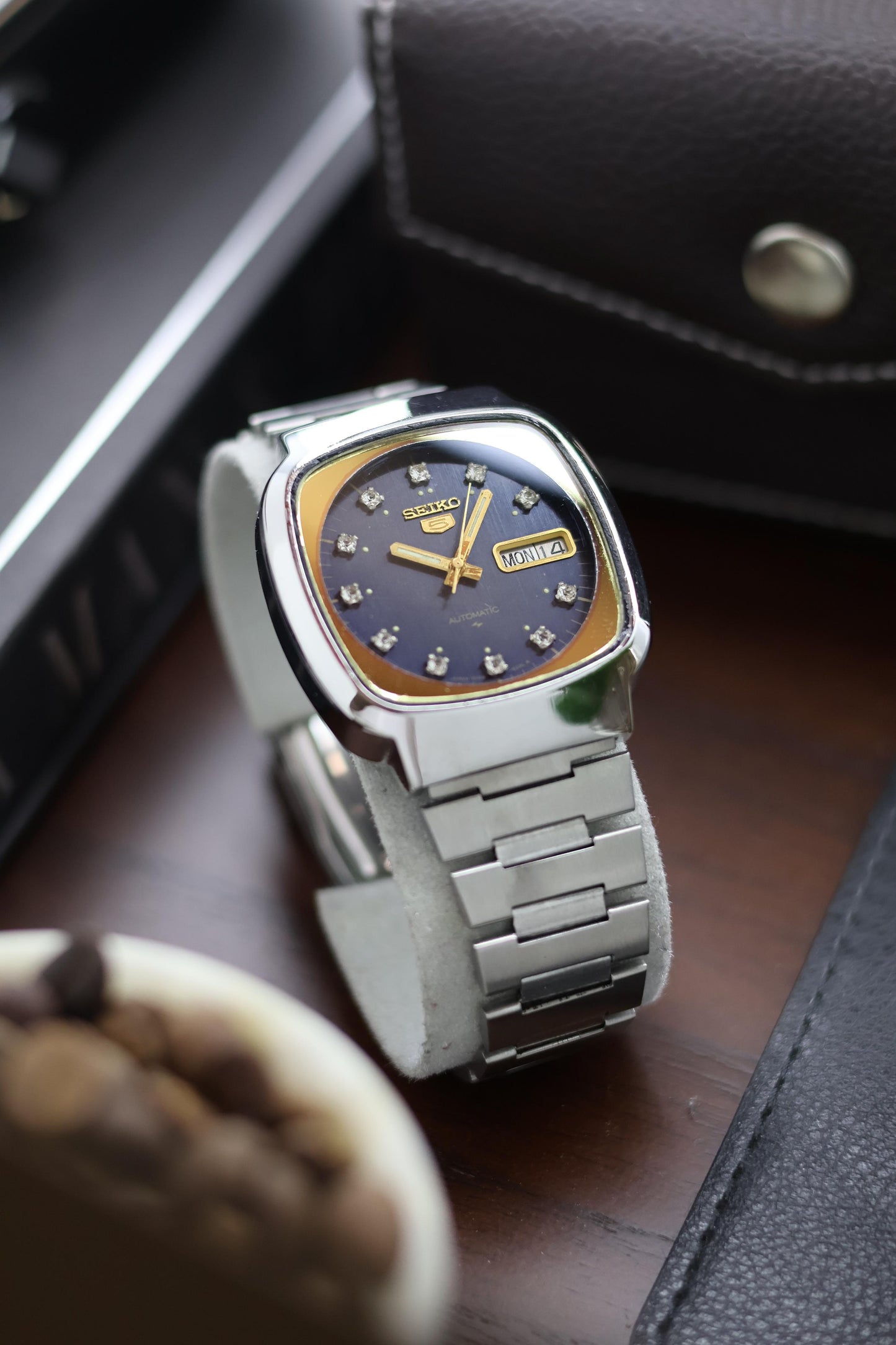 (Super Rare) 1980 Seiko 5 TV Dial - Automatic Vintage Watch (Pre Owned)