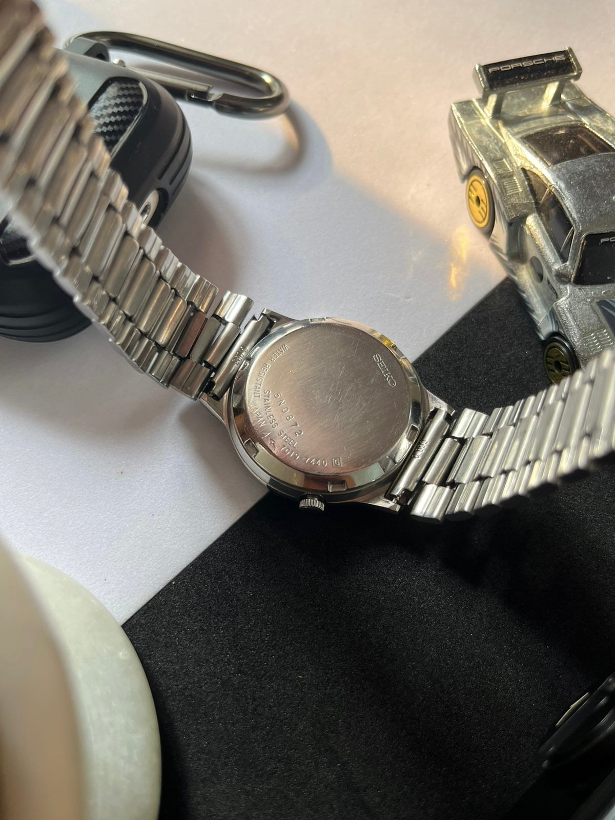 1975 Seiko 5 Black Dial (Pre Owned)