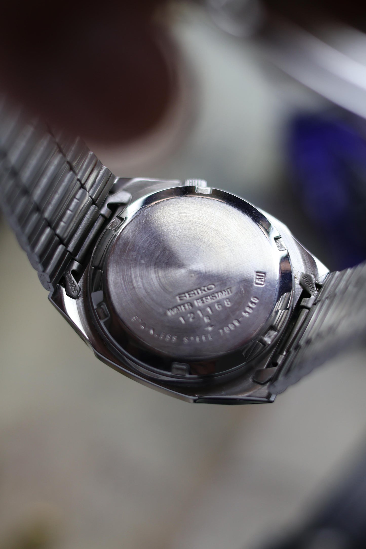 (Super Rare) 1981 Seiko 5 Blue TV Dial (Pre Owned)