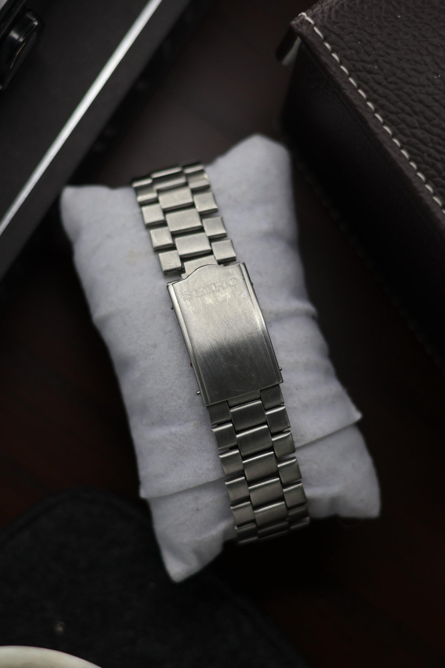 1999 Seiko 5 White Motif Dial - Automatic Vintage Watch (Pre Owned)