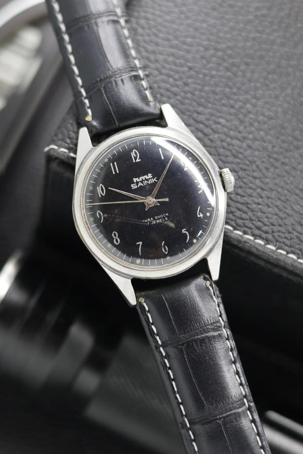 (Super Rare) Vintage HMT Sainik - in Original Condition - Mechanical Hand Winding Watch (Pre Owned) - SE666
