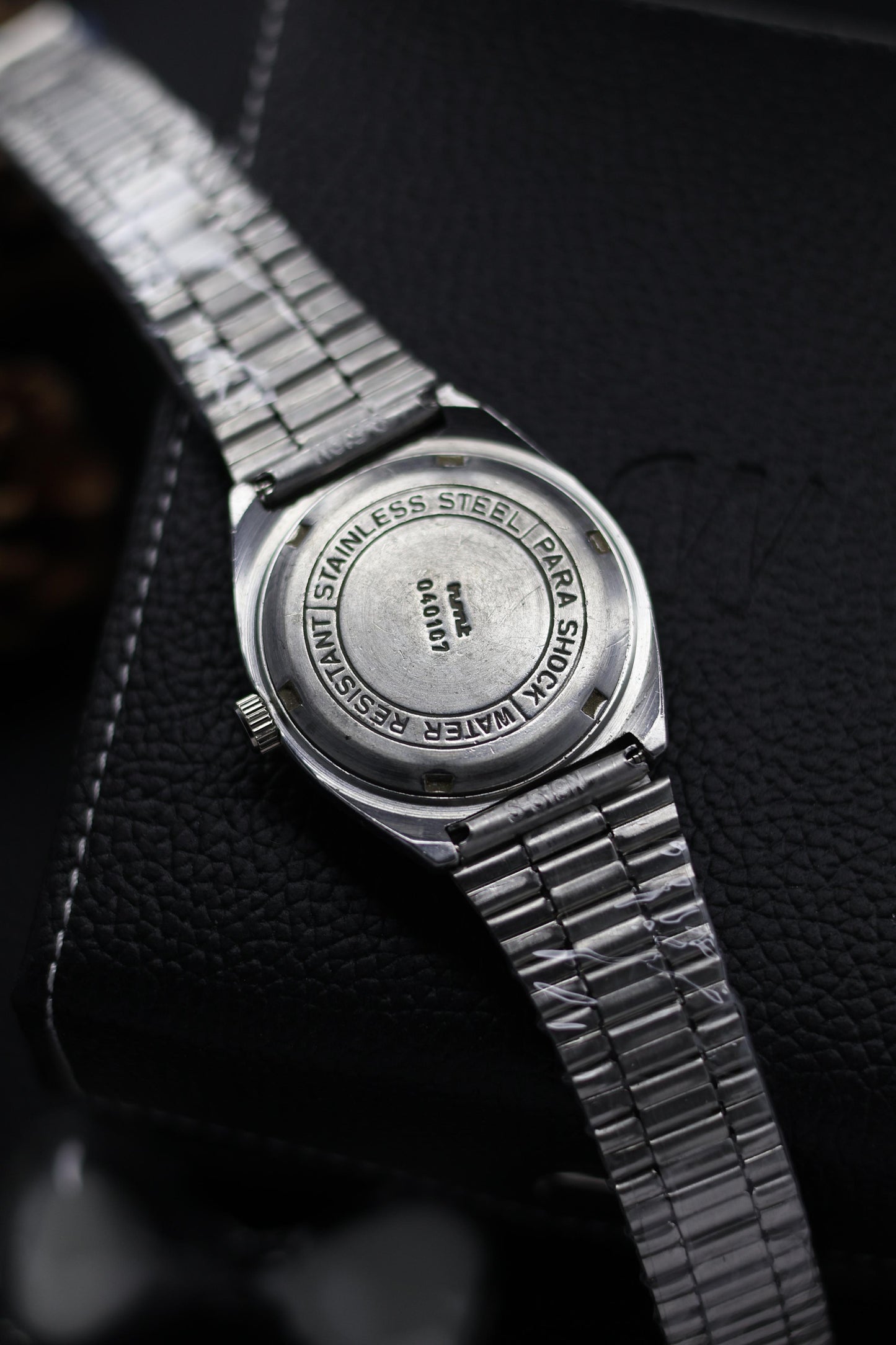 (Super Rare) Vintage HMT Akarsh Guilloche Champagne Dial - in Original Condition - Mechanical Hand Winding Watch (Pre Owned) - A593