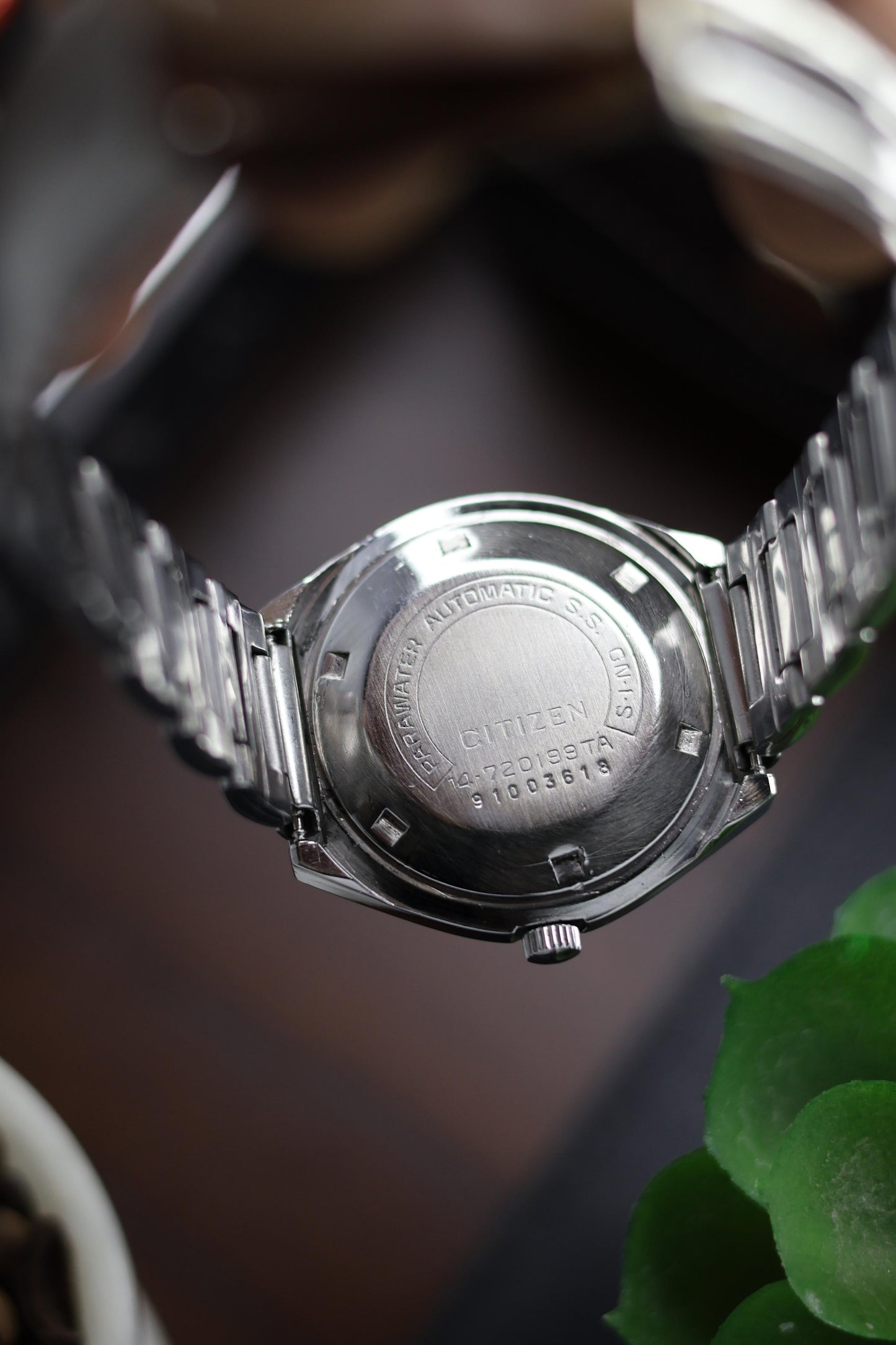 (Super Rare) Citizen Eagle 7 Black Dial - Automatic Vintage Watch (Pre Owned) - A213