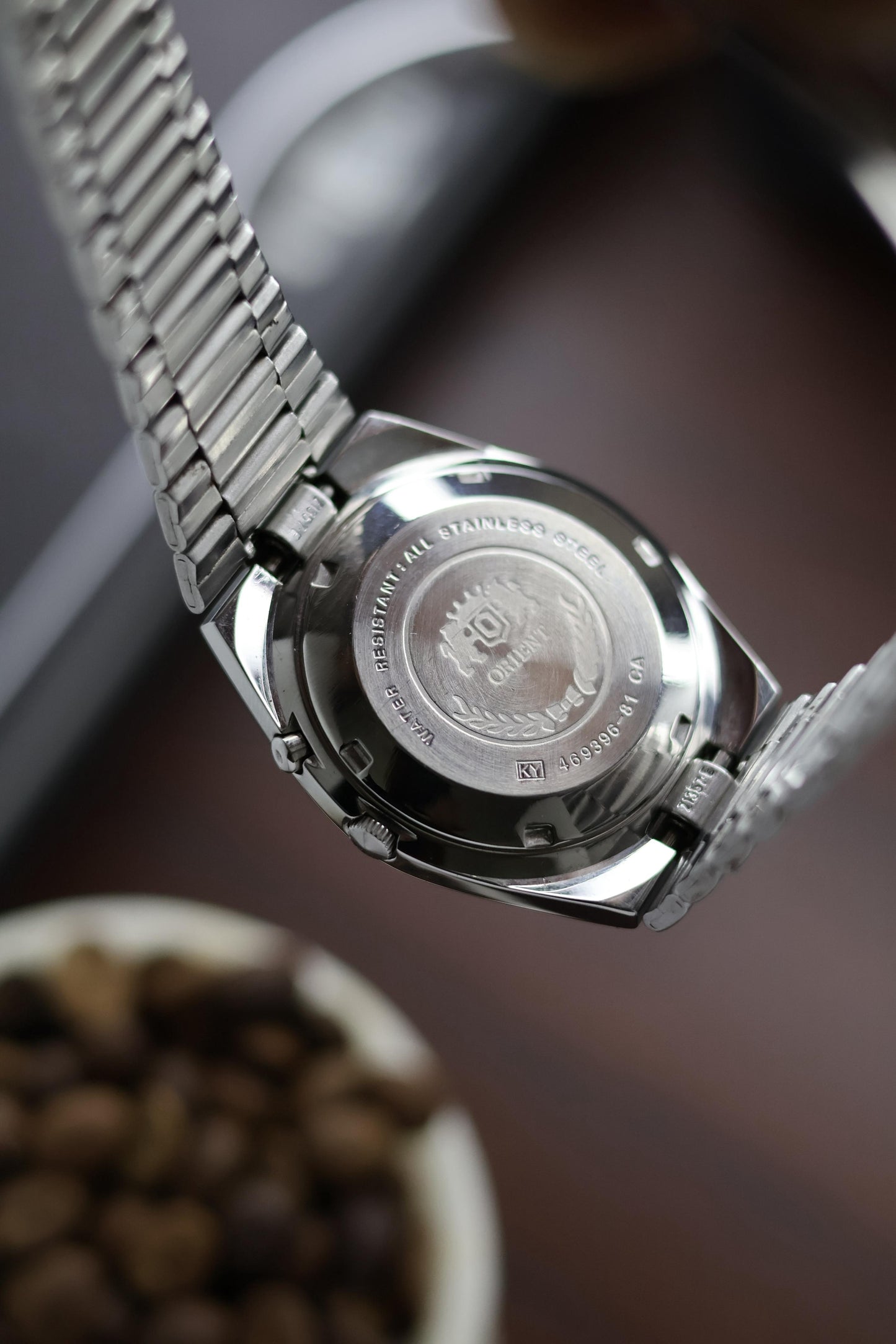 Orient Tri-Star Crystal Silver Sunray Dial - Automatic Vintage Watch (Pre Owned) - A273