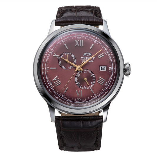Orient Bambino 40.5mm (Red Dial) Version 8 RA-AK0705R with Weekly Calendar (Imported)