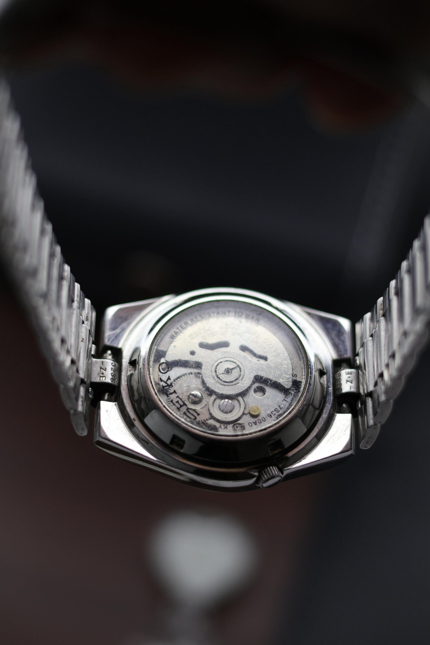 Seiko 5 Railway Time White Dial with Glass Back - Automatic Vintage Watch (Pre Owned) - A365