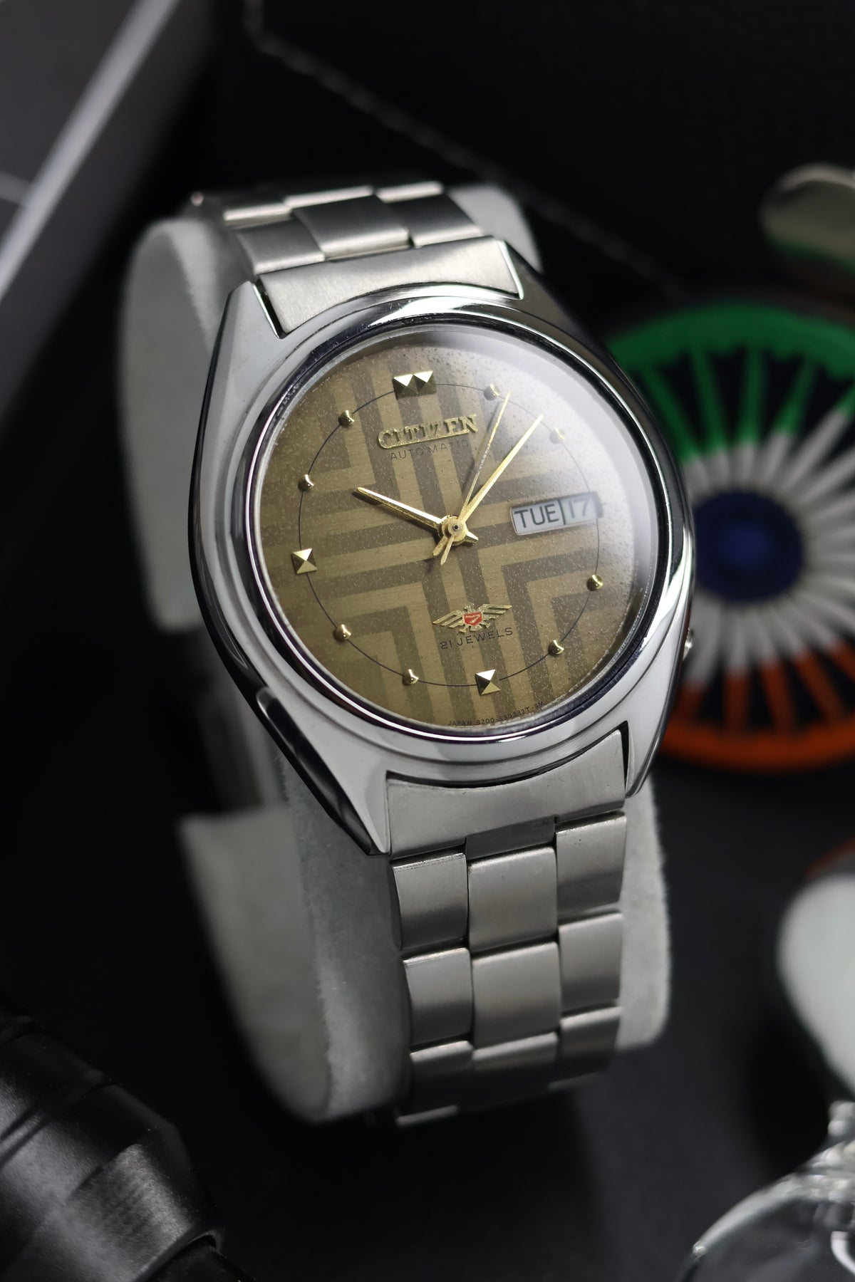 (Super Rare) Citizen Eagle 7 Motif Dial - Automatic Vintage Watch (Pre Owned) - SE719
