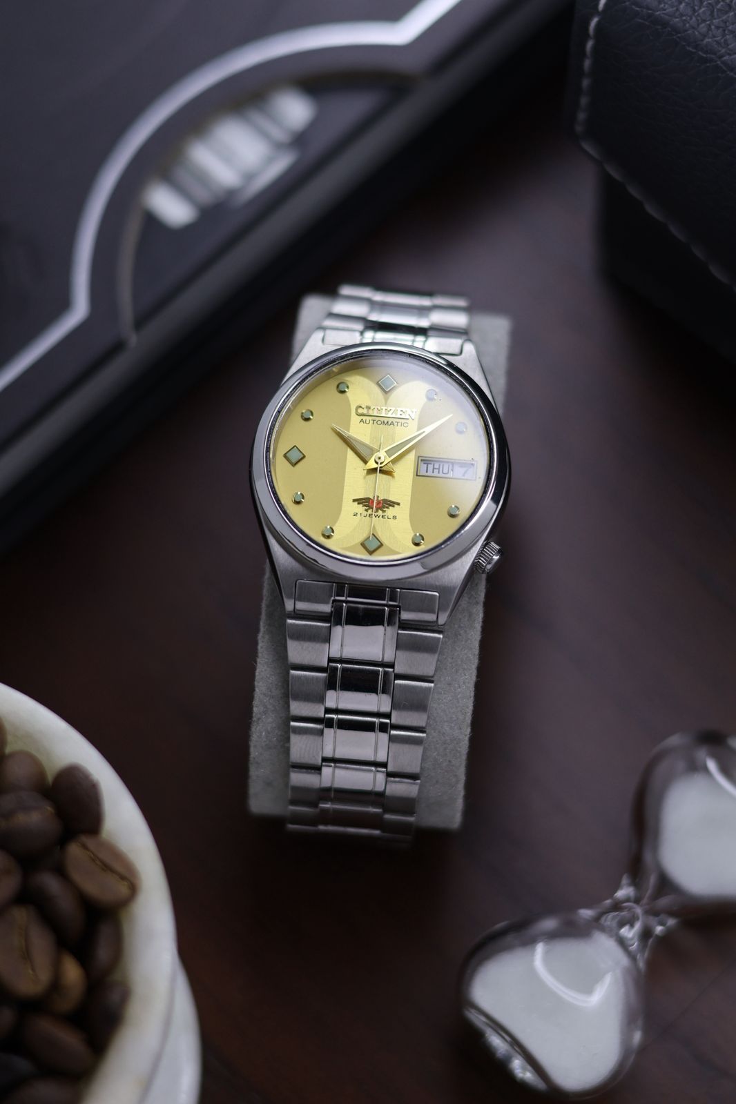 Citizen Eagle 7 Gold Motif Dial - Automatic Vintage Watch (Pre Owned) - SE424